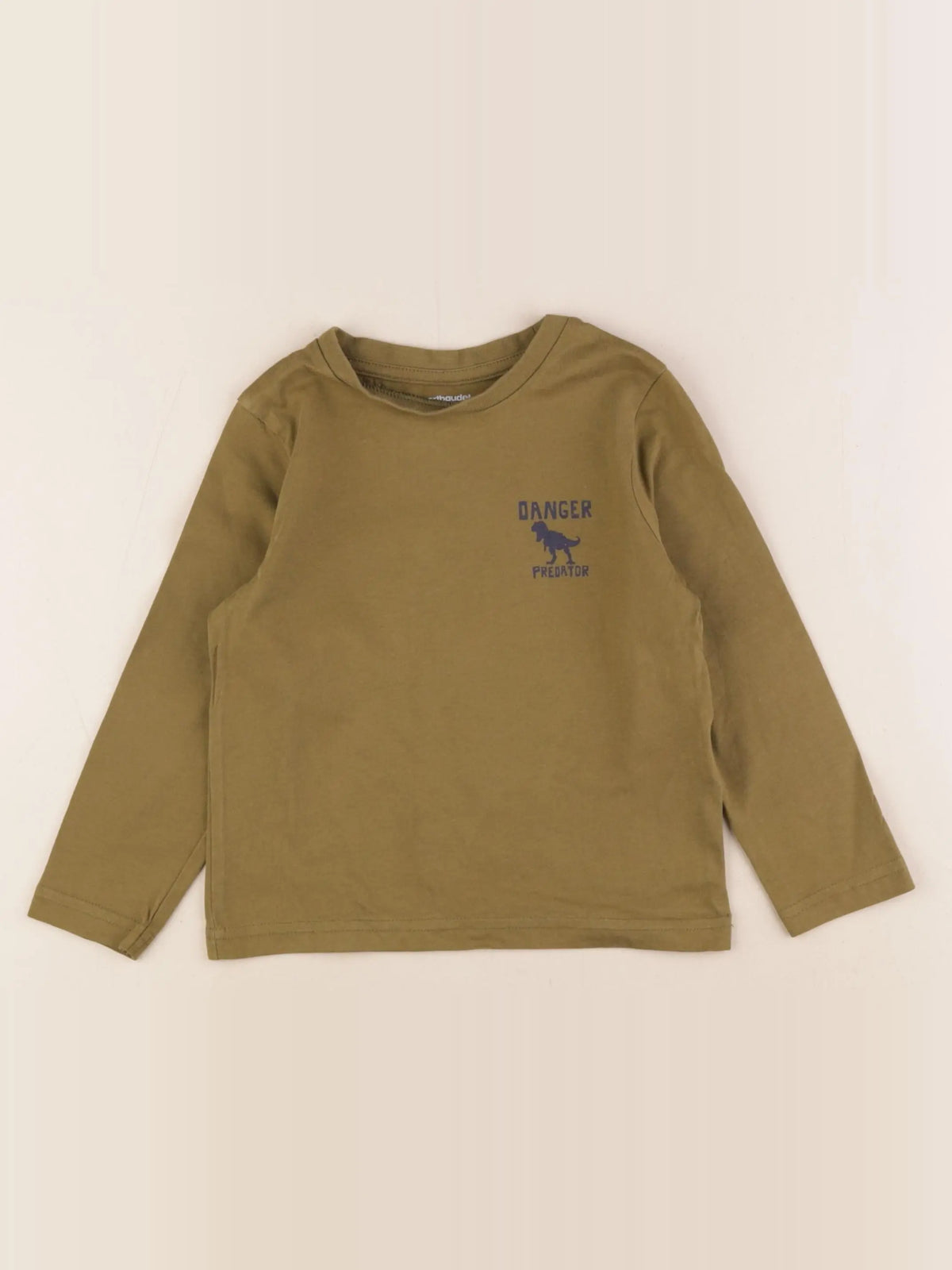 Vertbaudet - tee-shirt vert - 4 ans