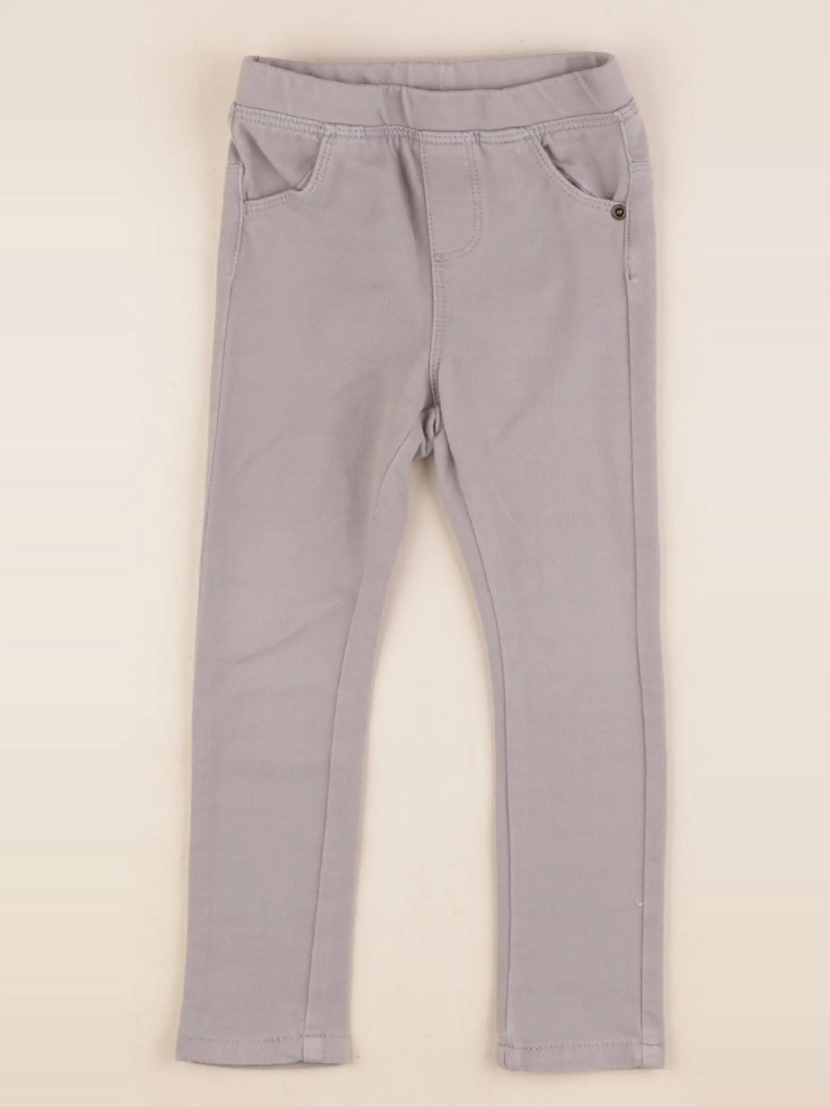 Vertbaudet - jegging gris - 36 mois
