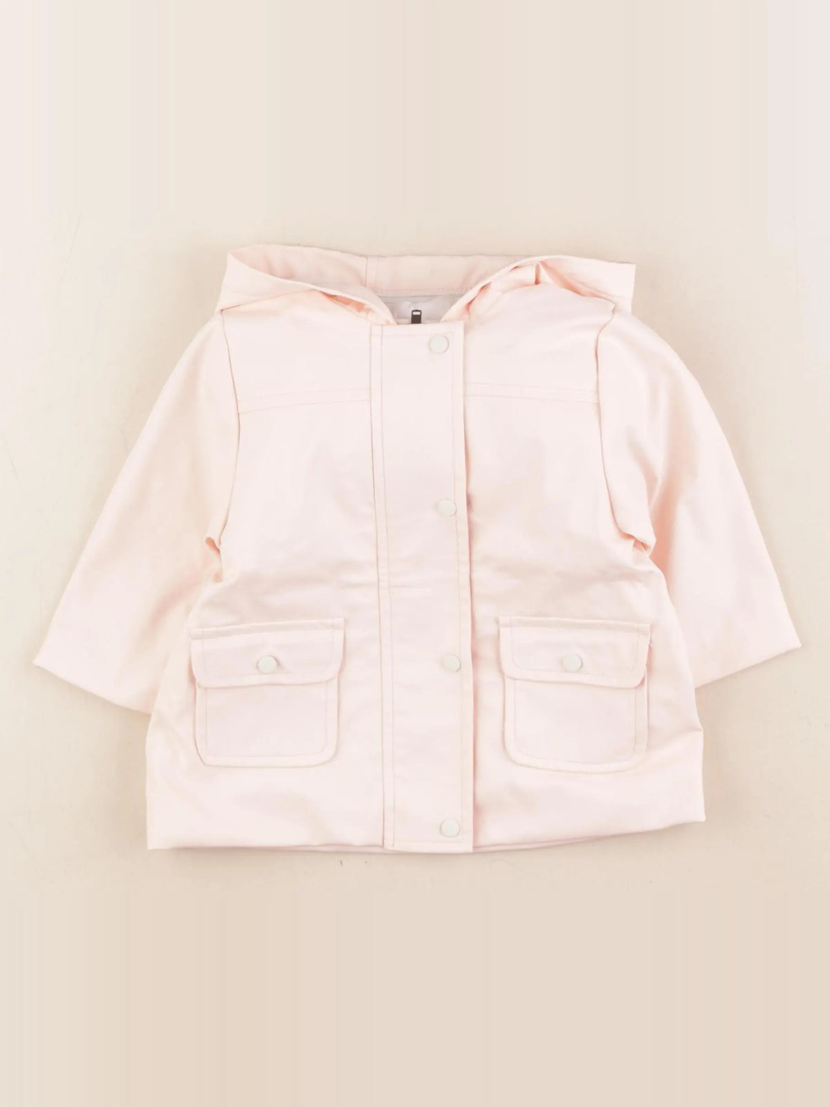 Cyrillus - imperméable rose - 9 mois