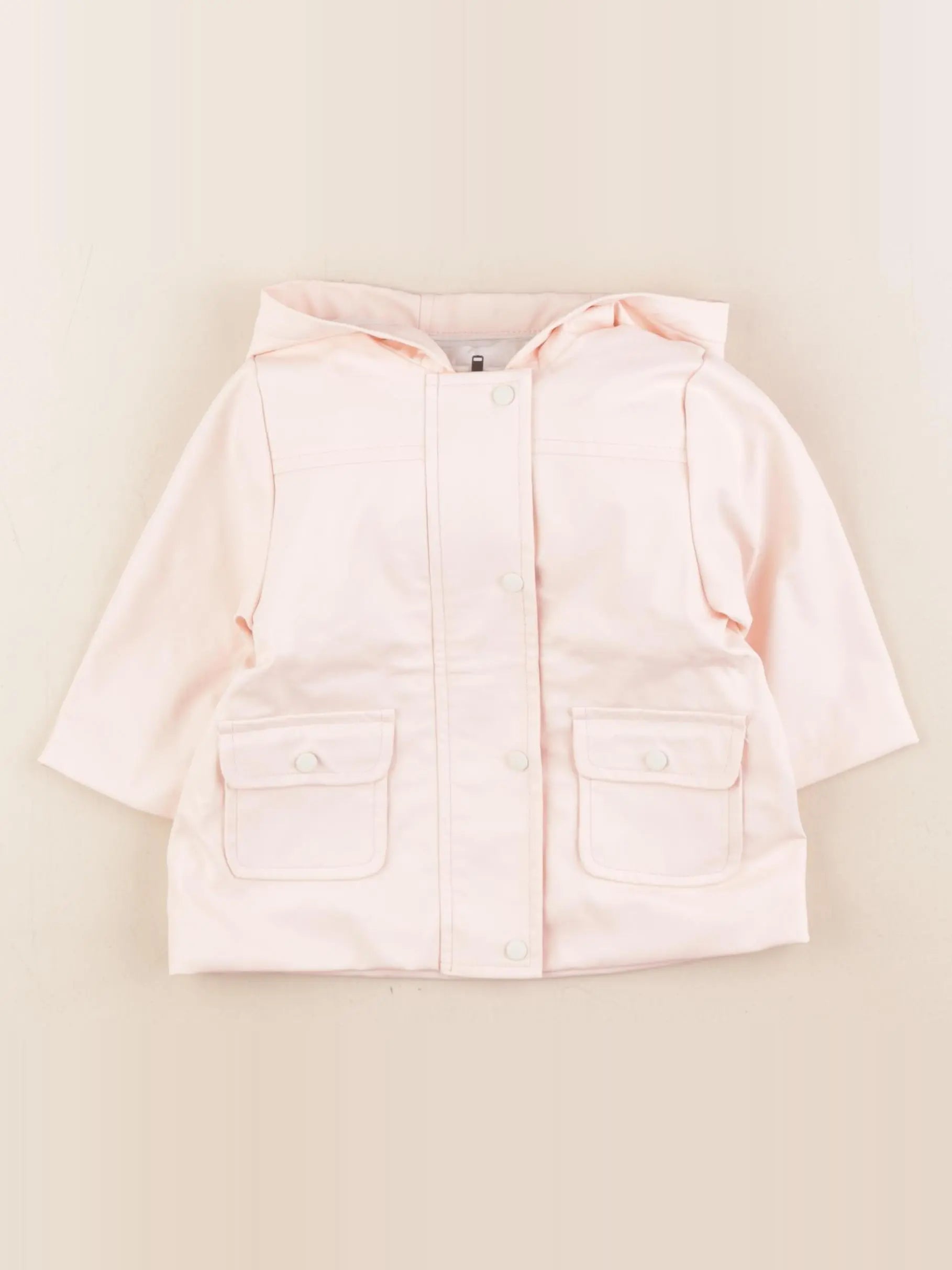 Cyrillus - imperméable rose - 9 mois