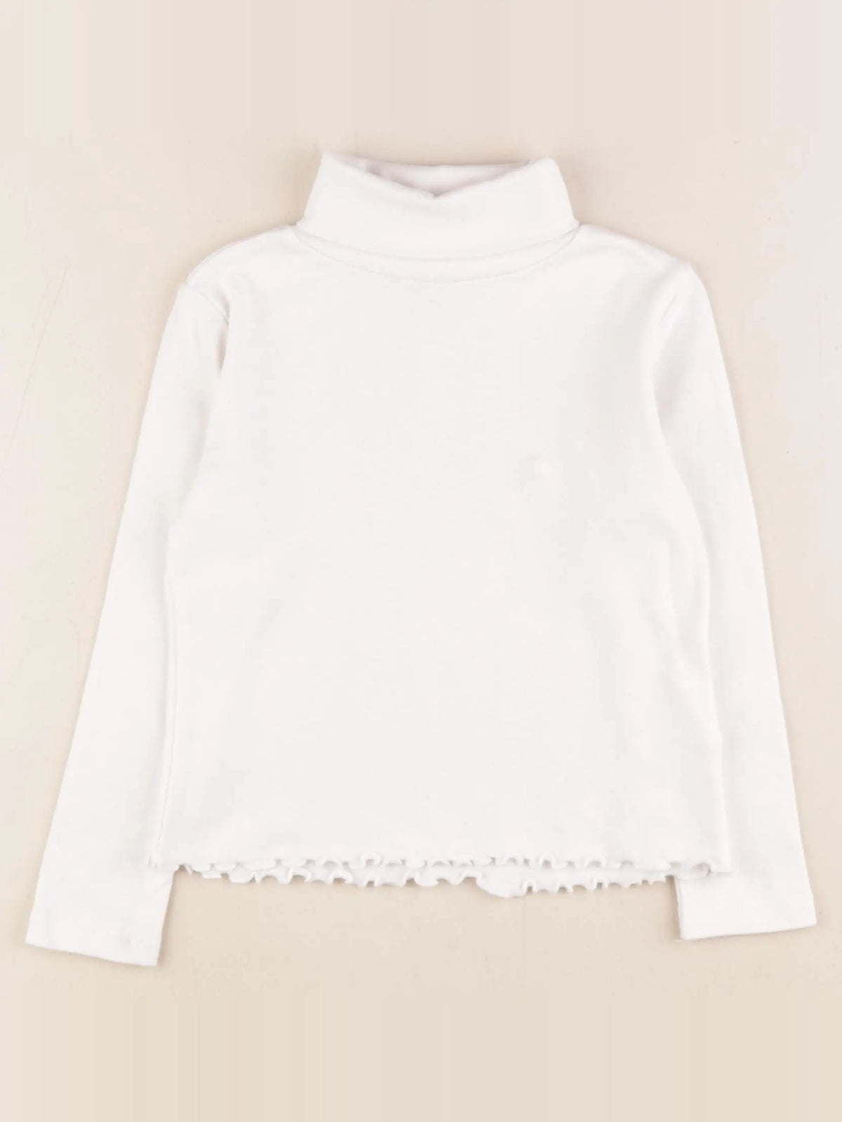 Cyrillus - sous-pull blanc - 4 ans