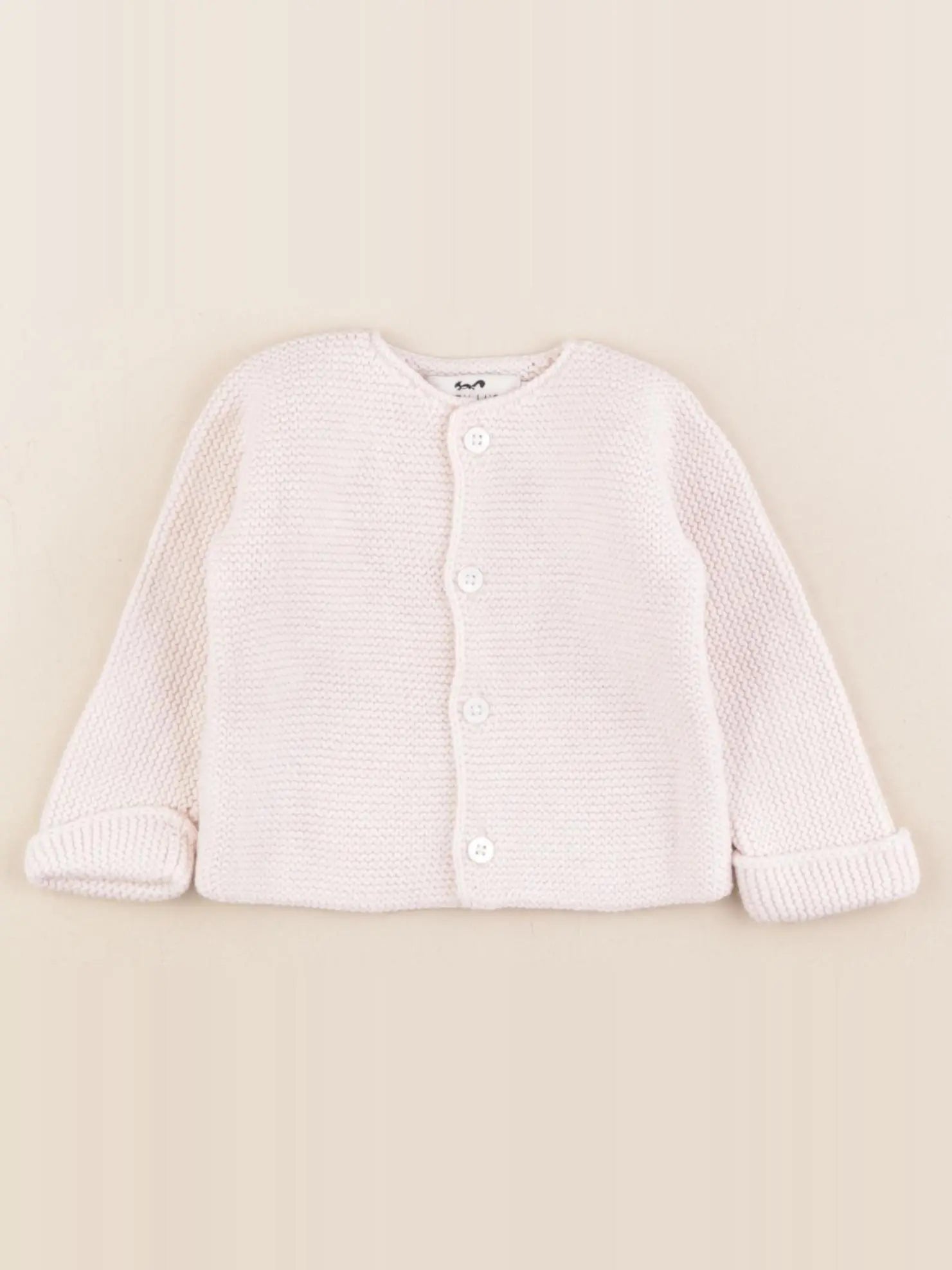 Cyrillus - gilet rose - 1 mois