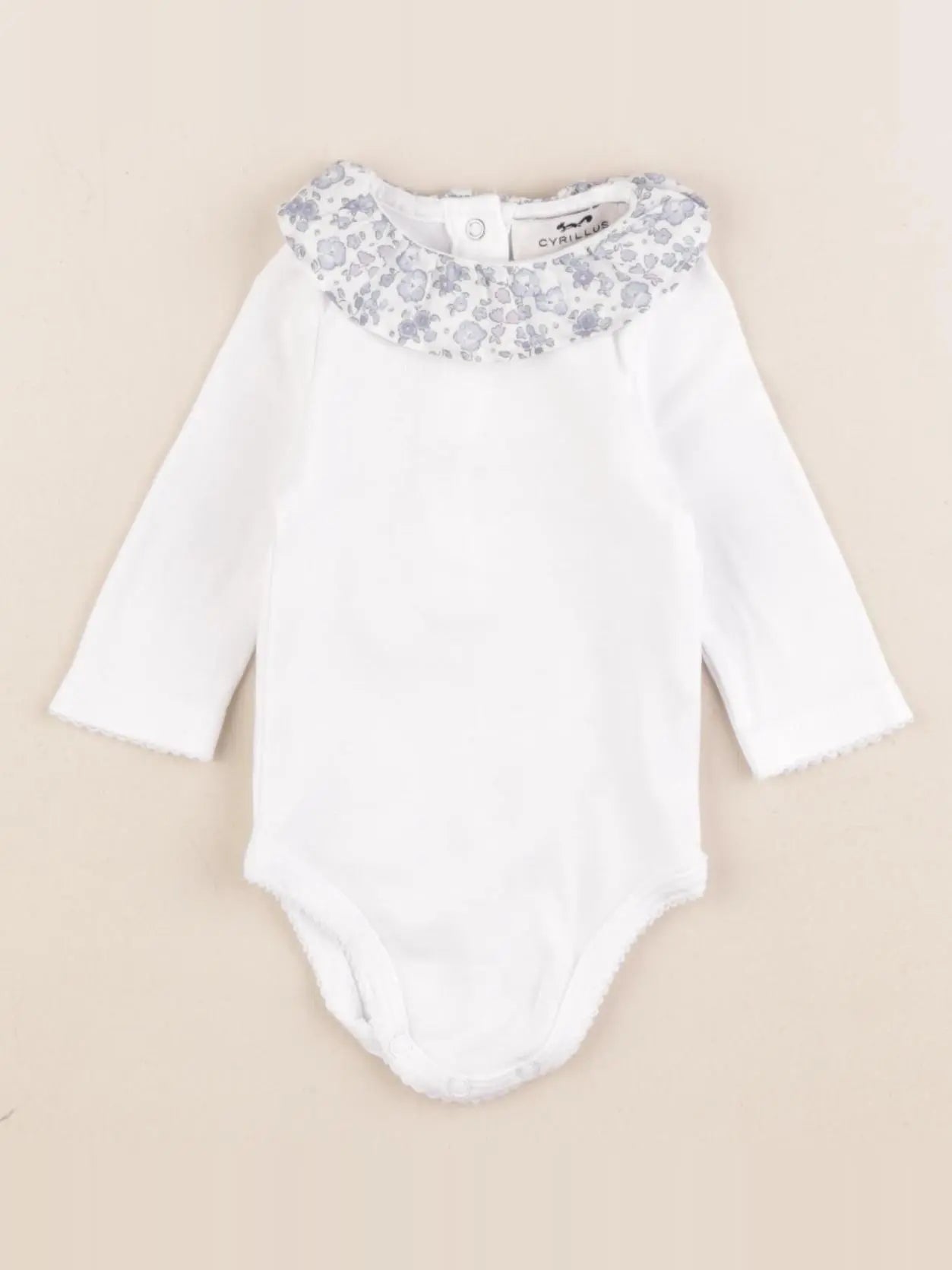Cyrillus - body liberty blanc - 1 mois