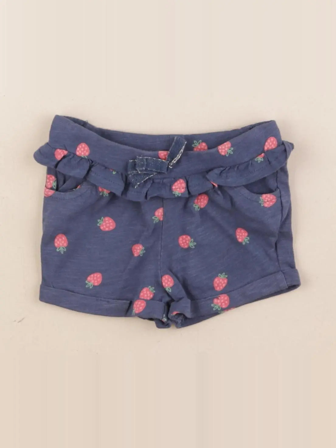 Tape à l'oeil - short bleu - 3 mois
