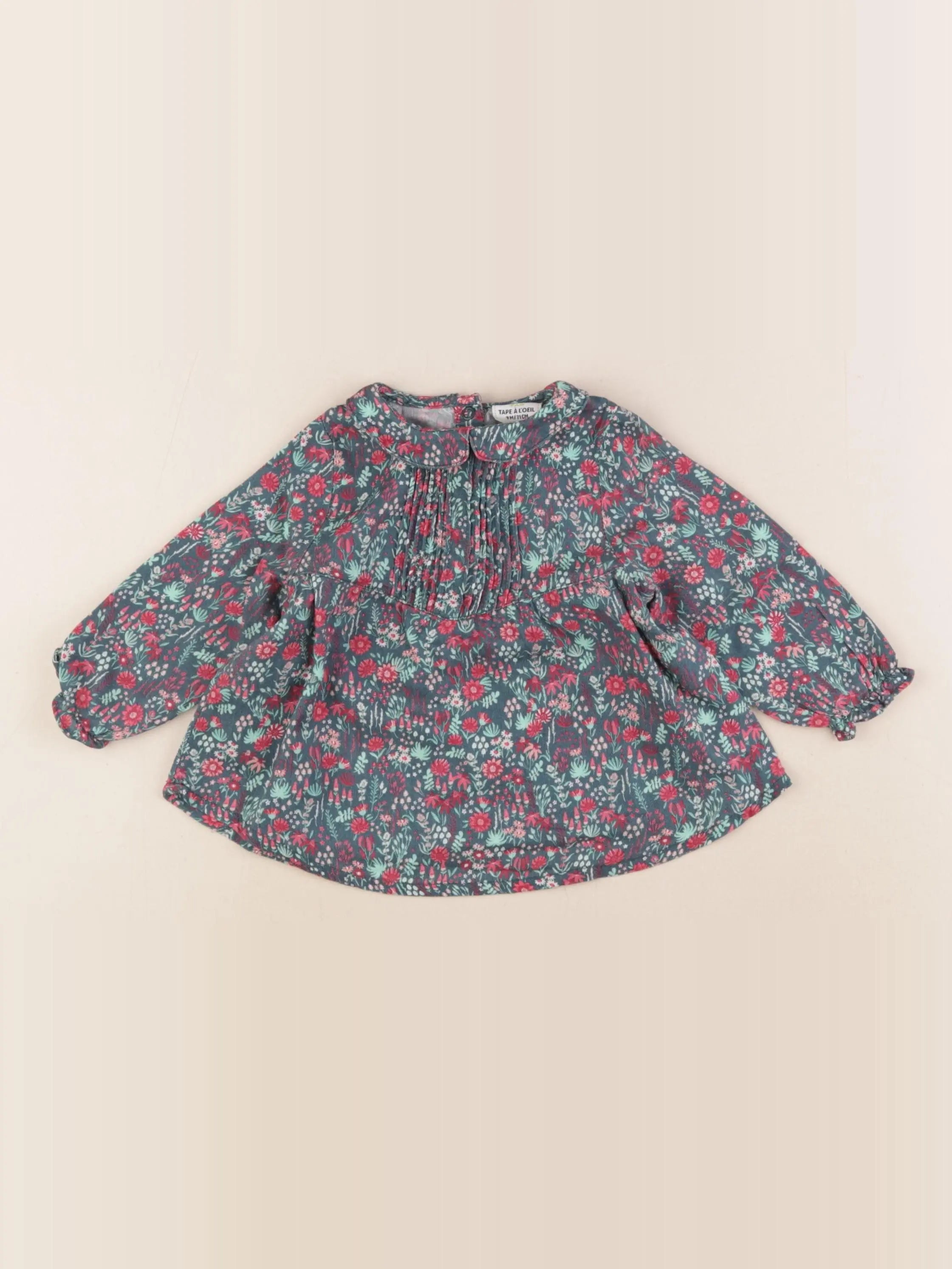 Tape à l'oeil - blouse multicolore - 9 mois