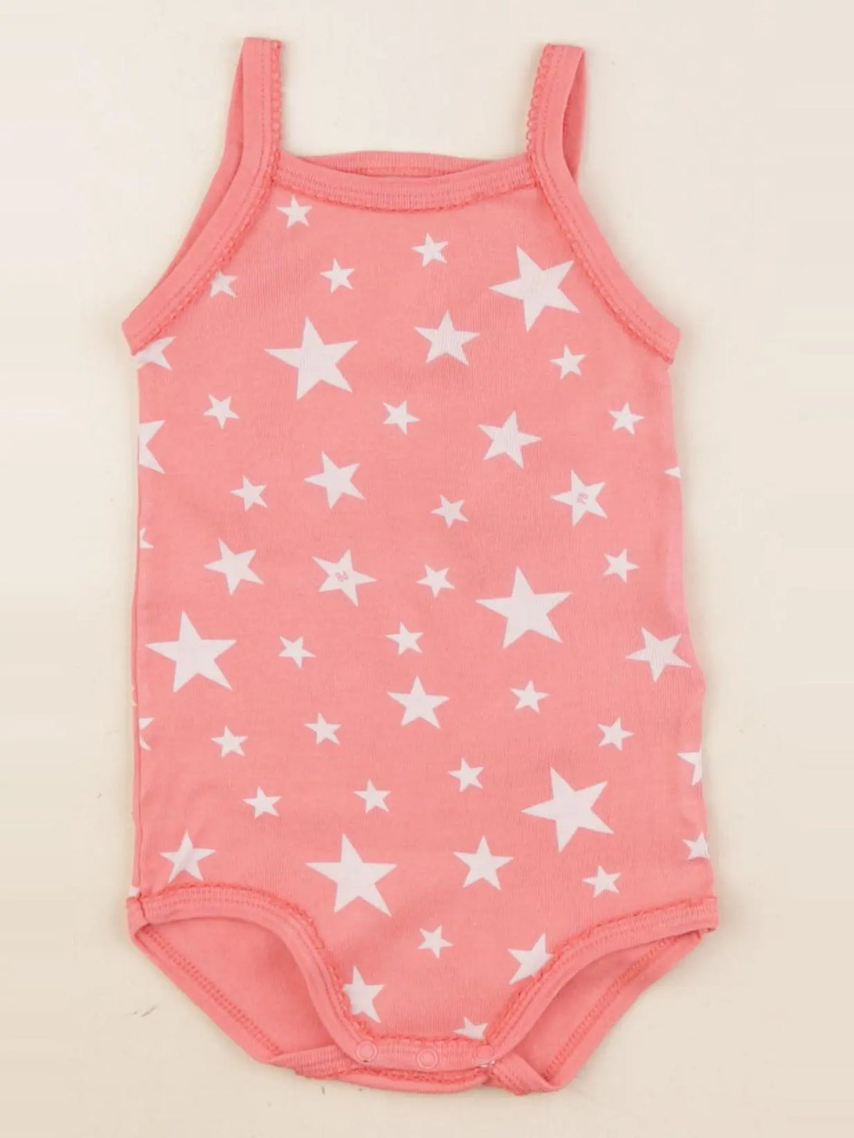 Petit Bateau - body rose - 1 an