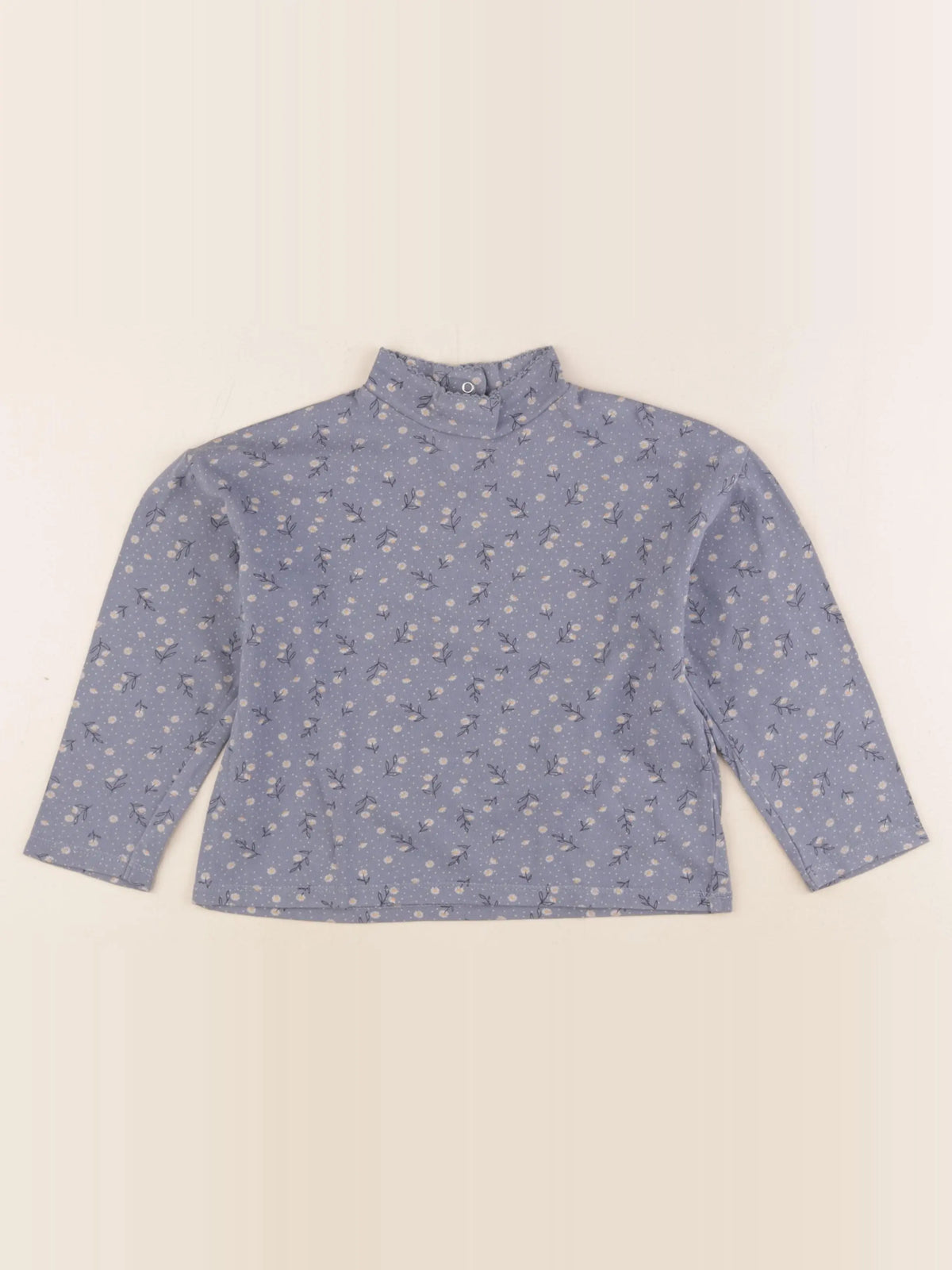 Vertbaudet - sous-pull bleu - 6 ans