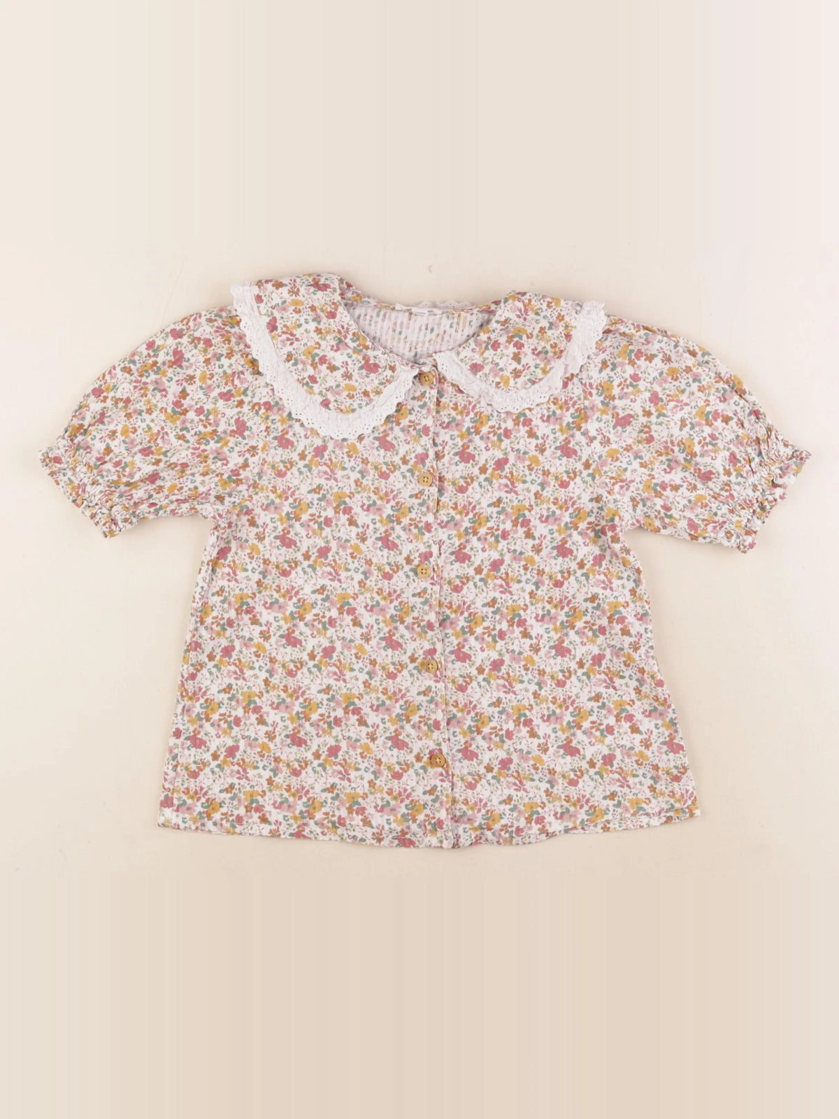Vertbaudet - blouse multicolore - 6 ans