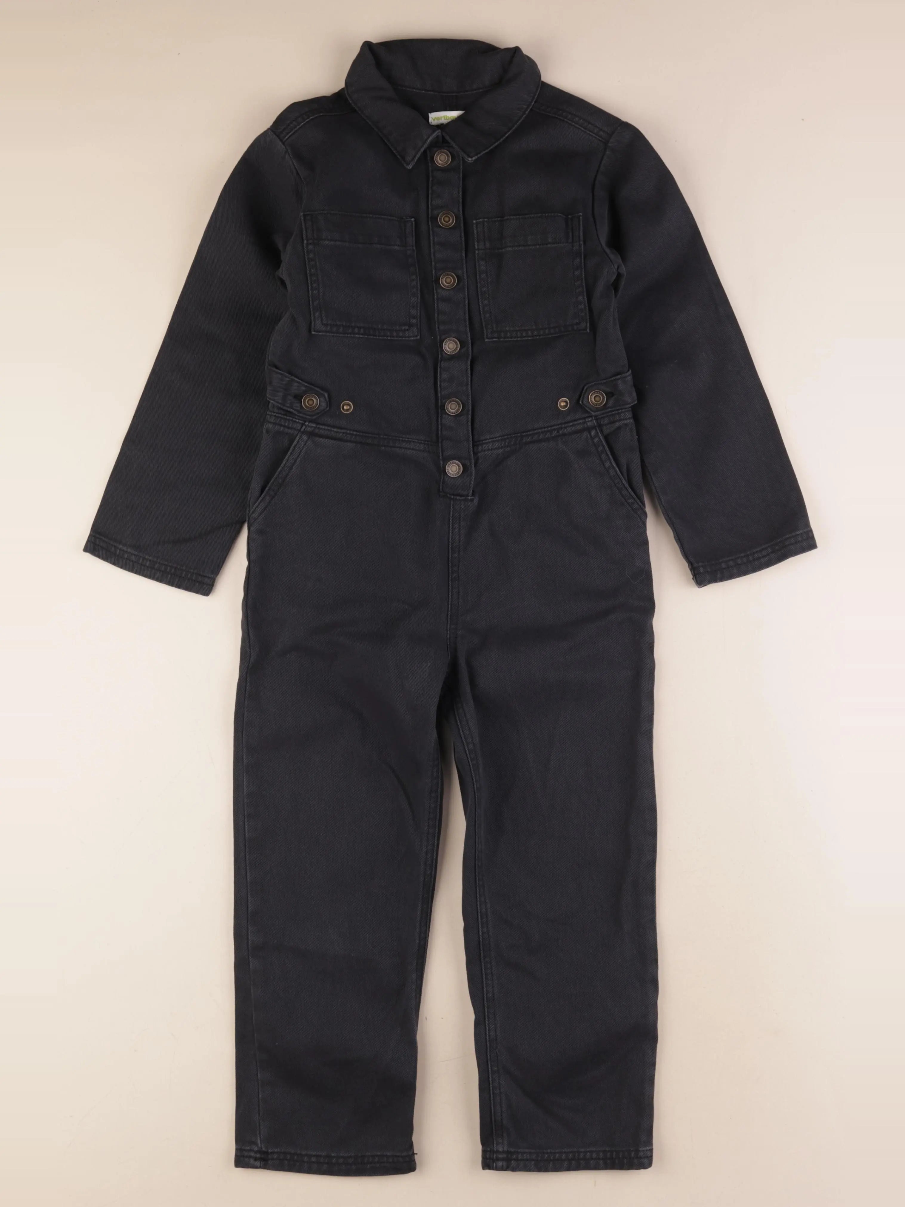 Vertbaudet - combinaison noir - 7 ans