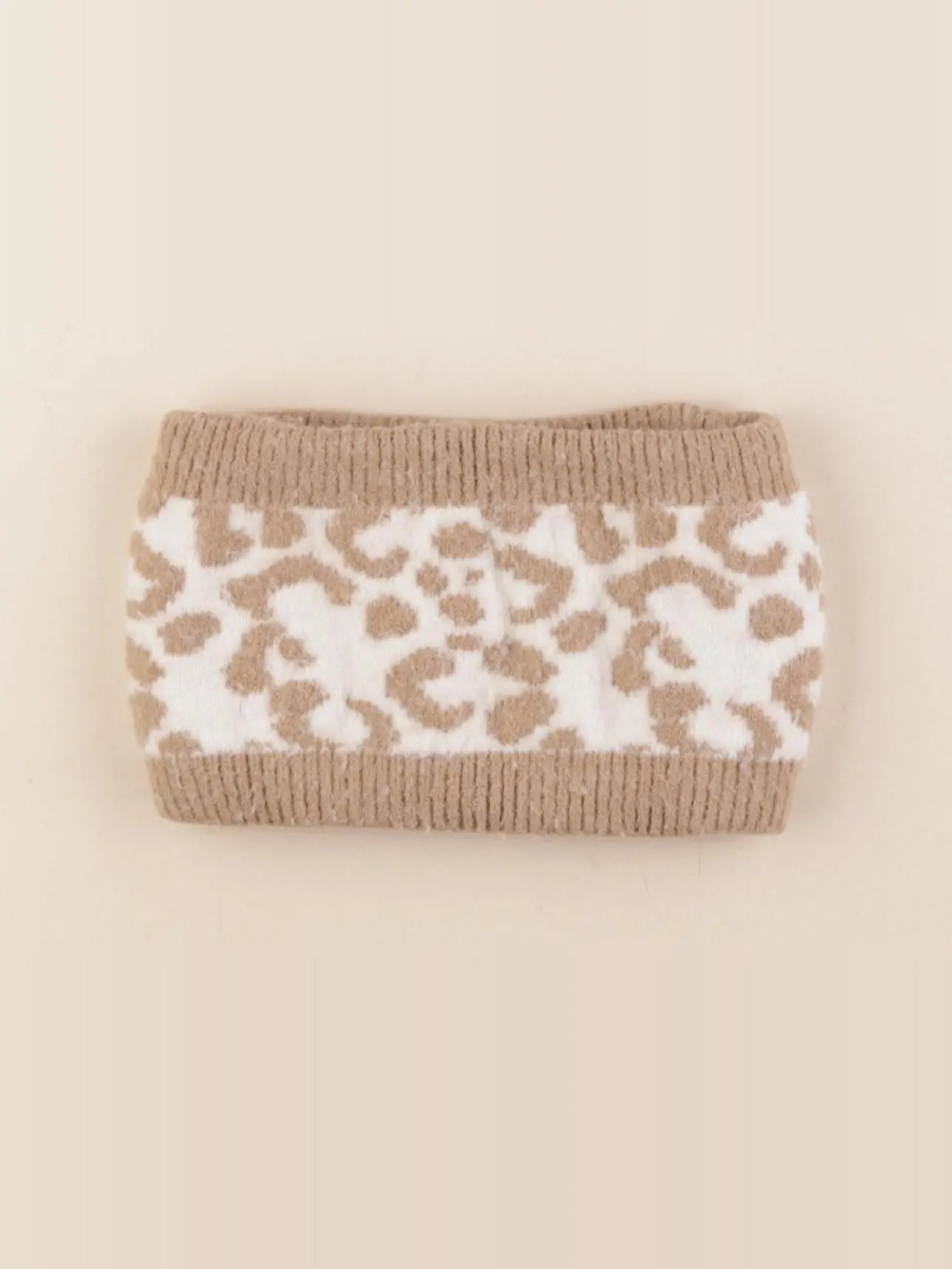 Vertbaudet - tour de cou beige, blanc - 2/6 ans