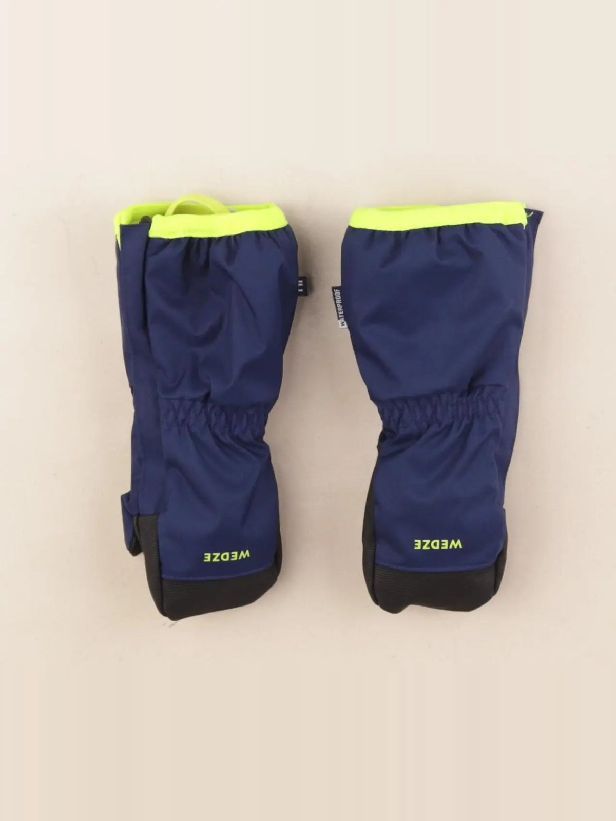 Decathlon ski - moufles de ski bleu - 3/4 ans