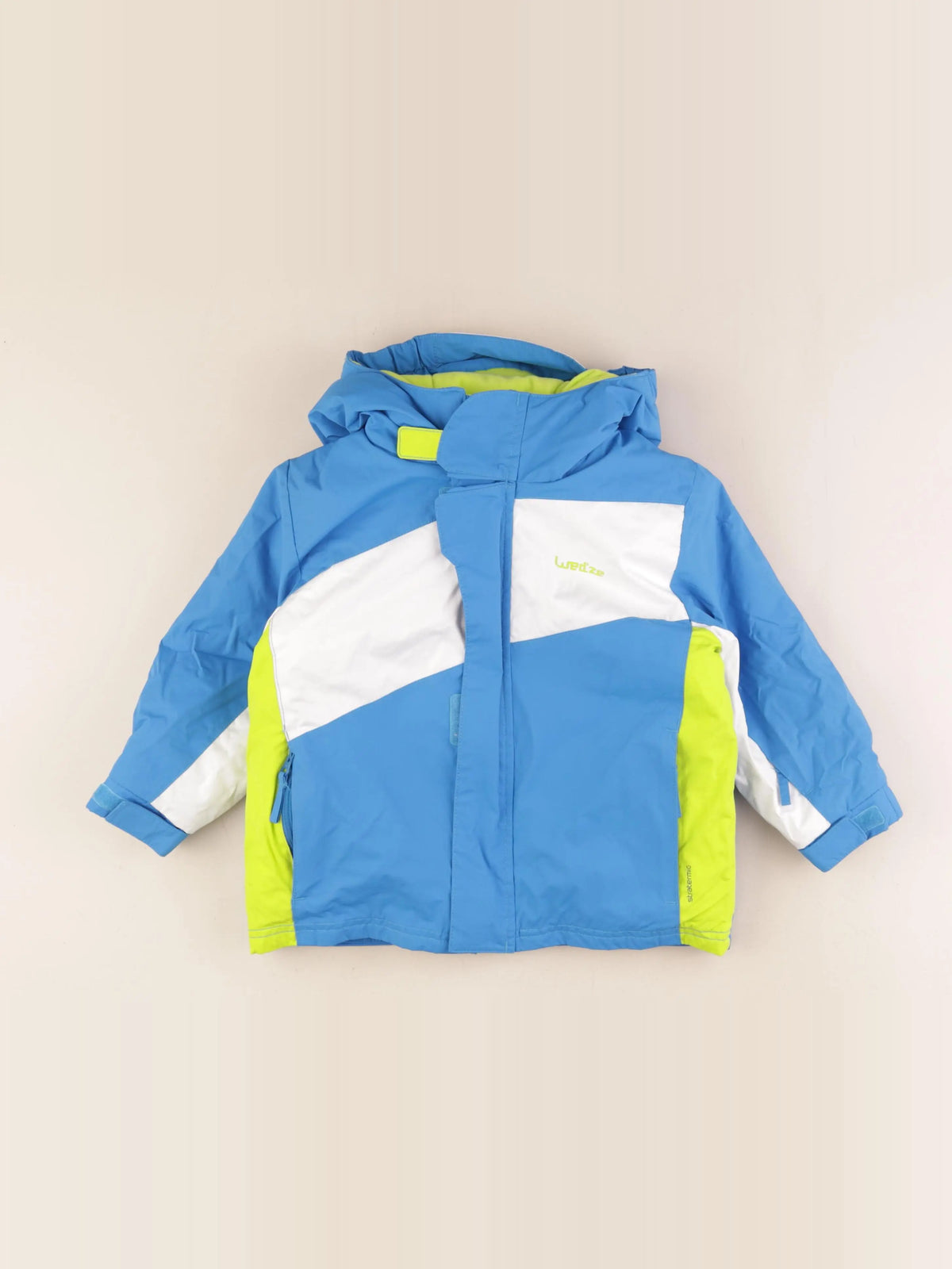 Decathlon ski - manteau de ski blanc, bleu - 2 ans
