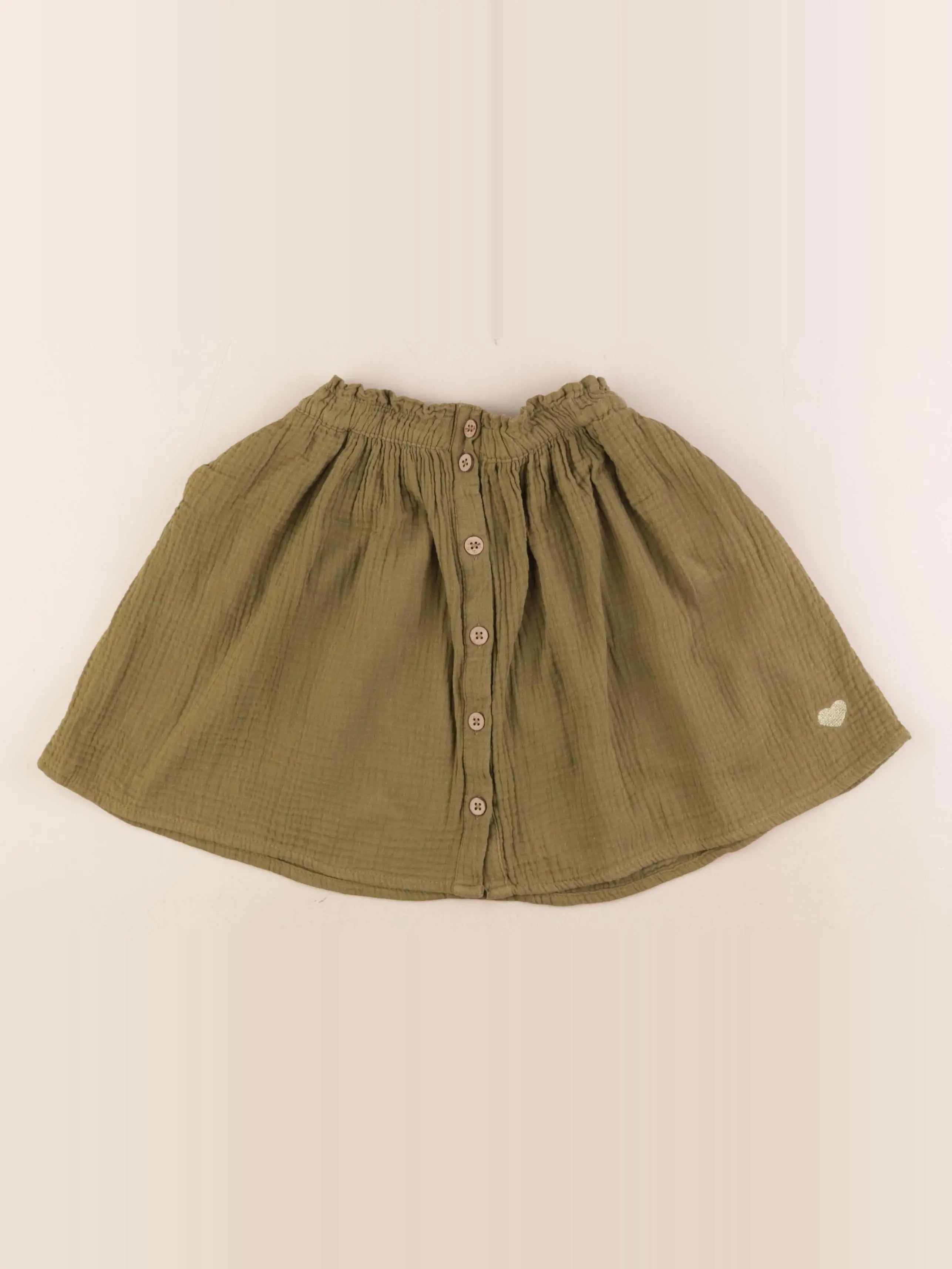Vertbaudet - jupe vert - 8 ans