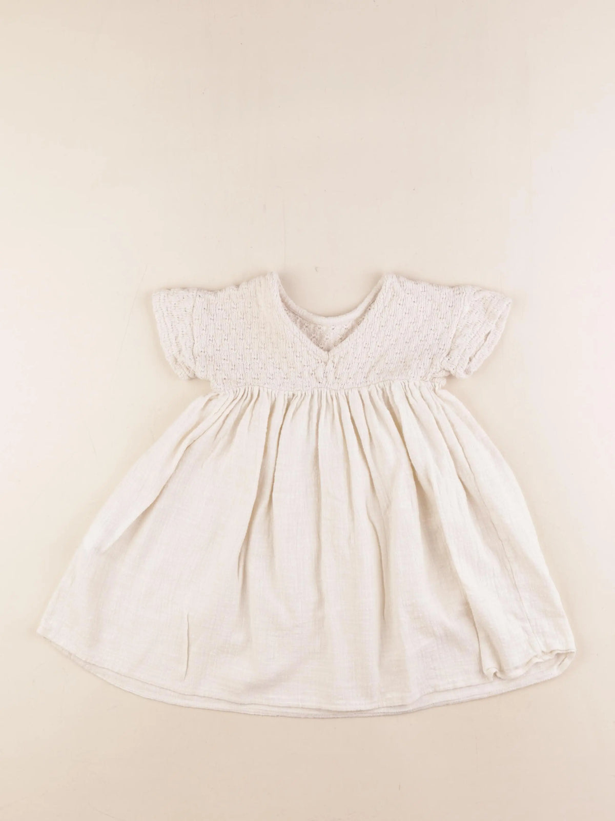 Zara - robe beige - 3 ans