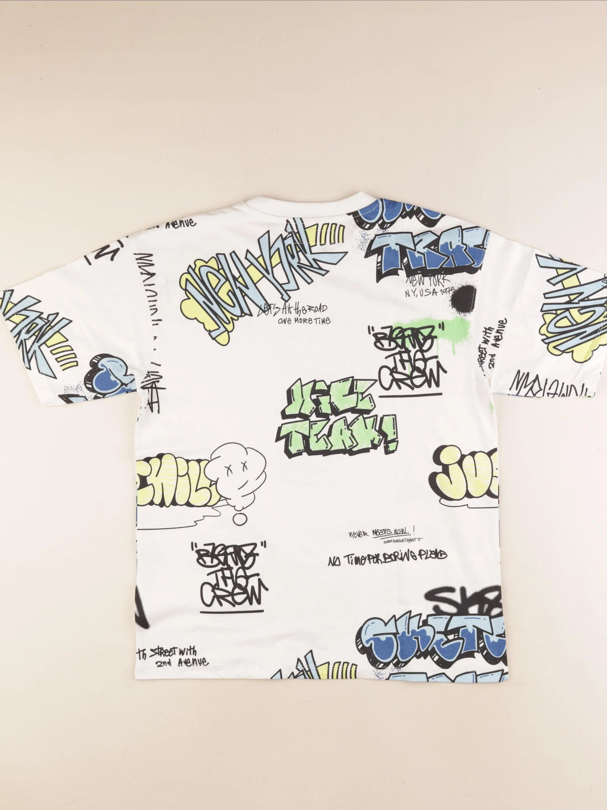 Zara - tee-shirt imprimé au dos multicolore - 11/12 ans