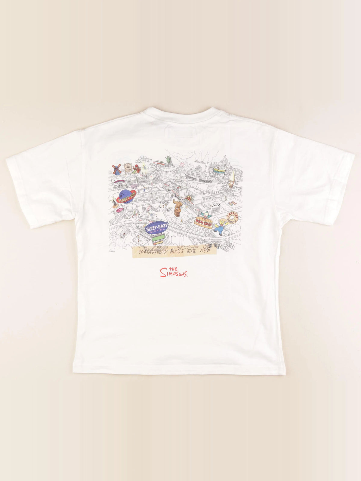 Zara - tee-shirt imprimé au dos blanc - 11/12 ans