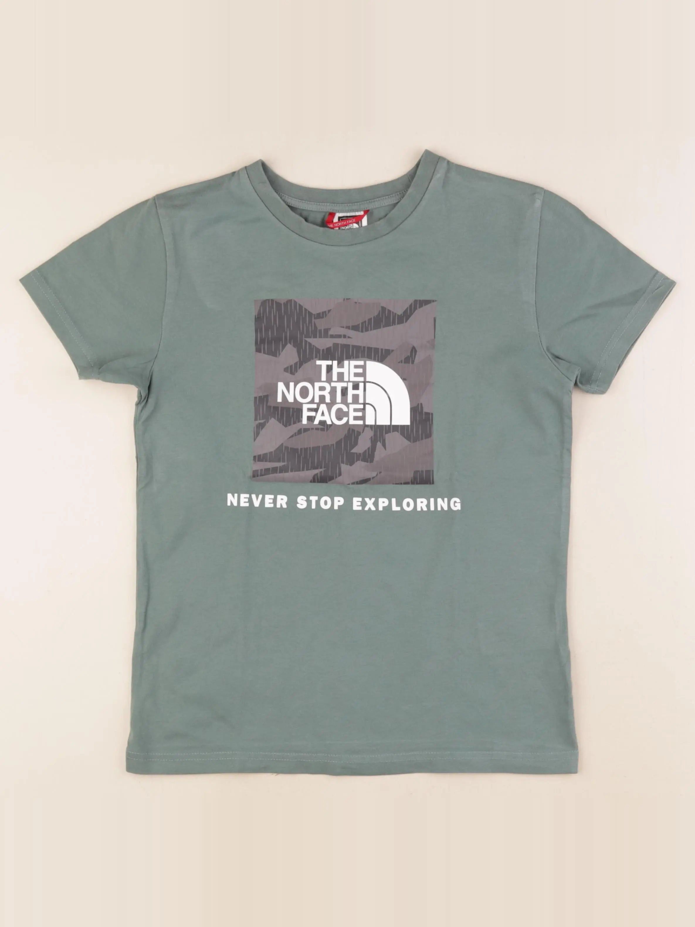 The North Face - tee-shirt vert - 11/12 ans