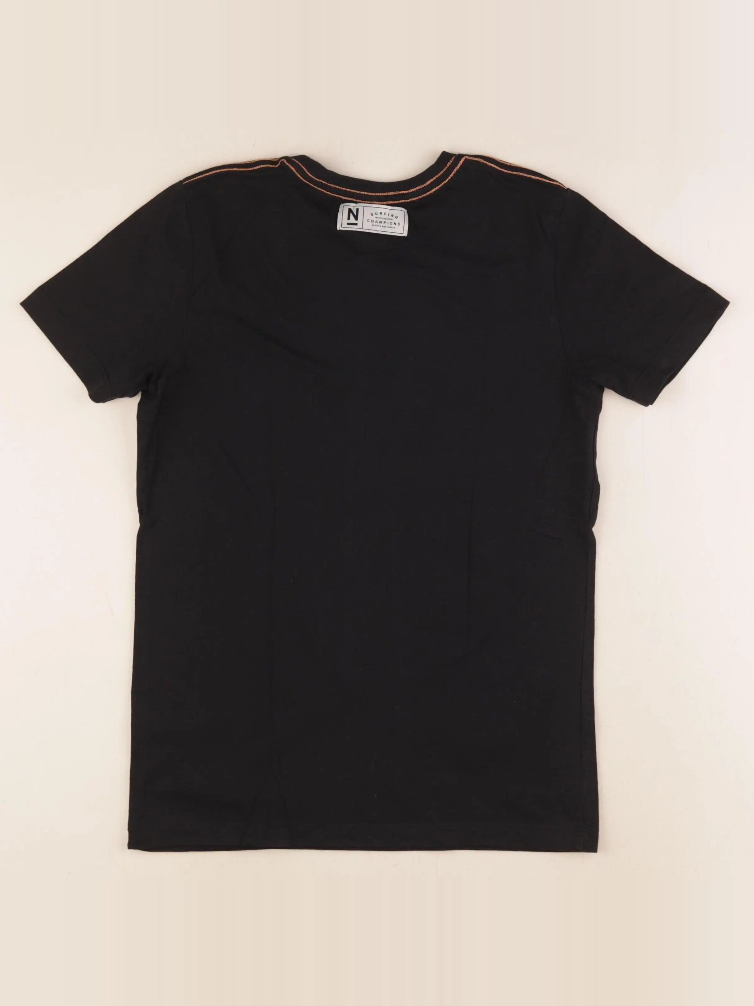 Name it - tee-shirt imprimé au dos noir - 11/12 ans