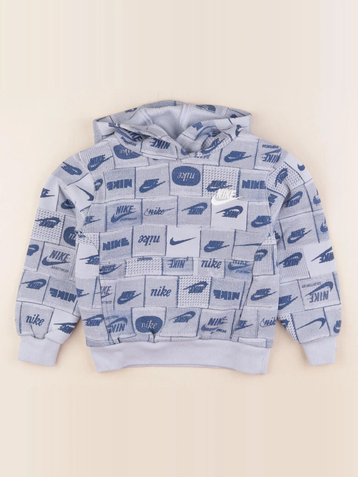 Nike - sweat bleu - 2/3 ans