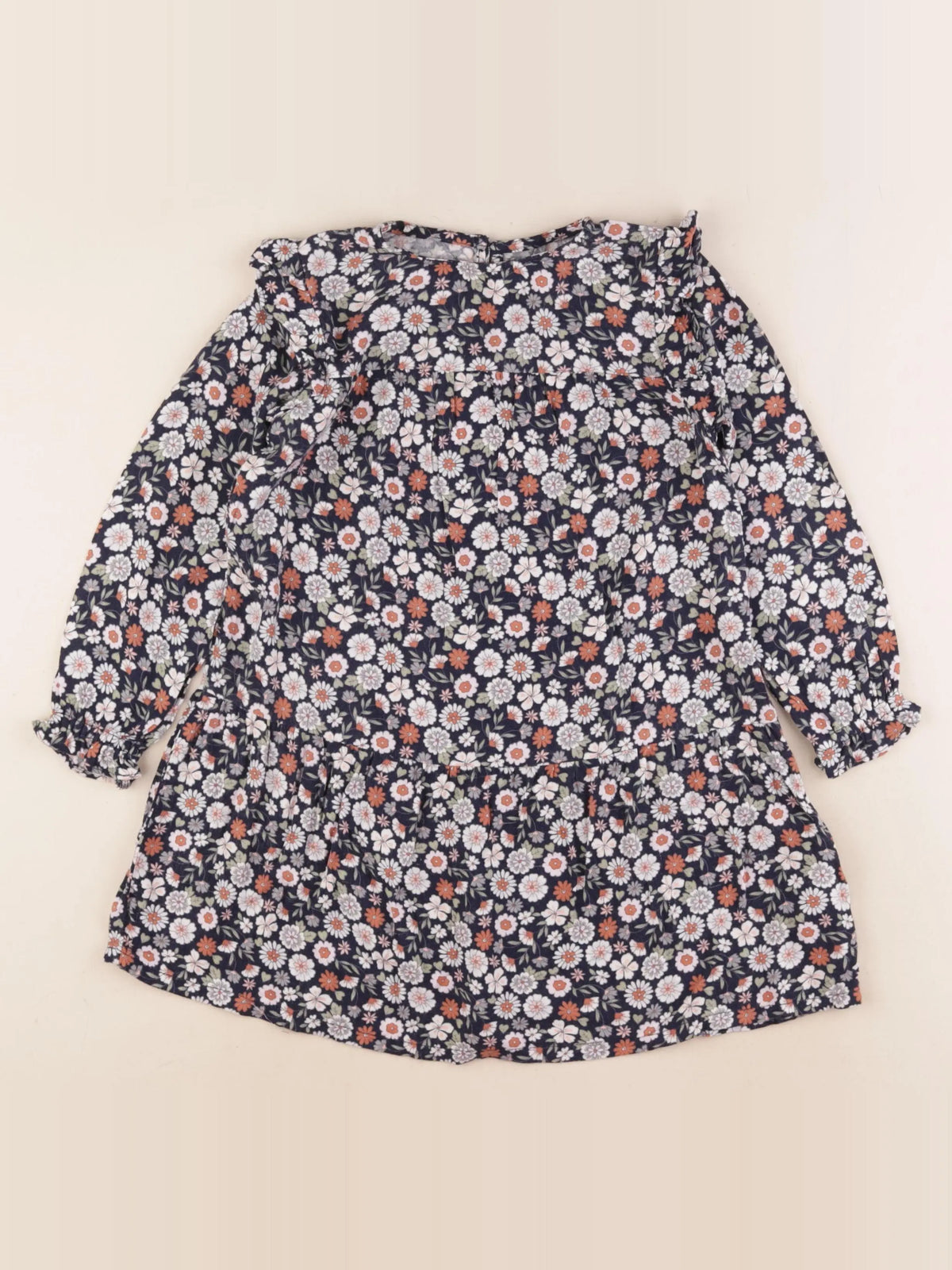 Vertbaudet - robe bleu - 4 ans