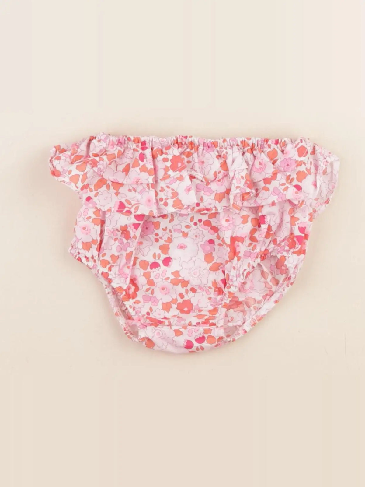 Jacadi - bloomer volants au dos, liberty multicolore - 18 mois