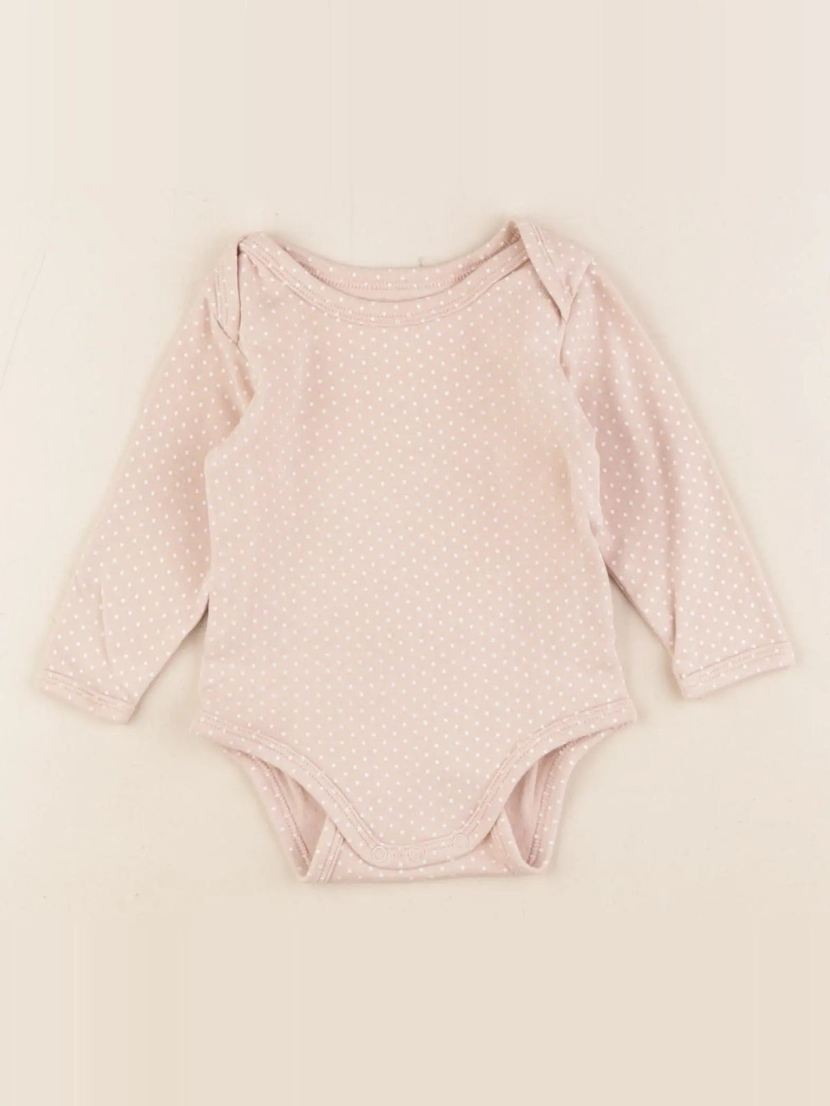 Vertbaudet - body rose - 9 mois