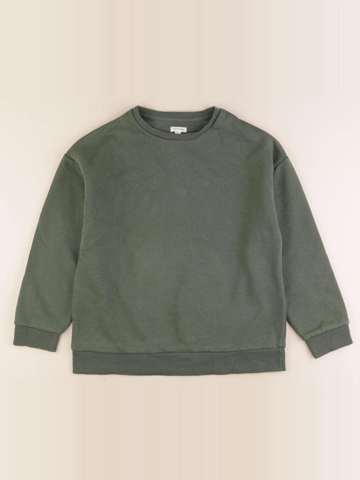 Vertbaudet - sweat vert - 12 ans