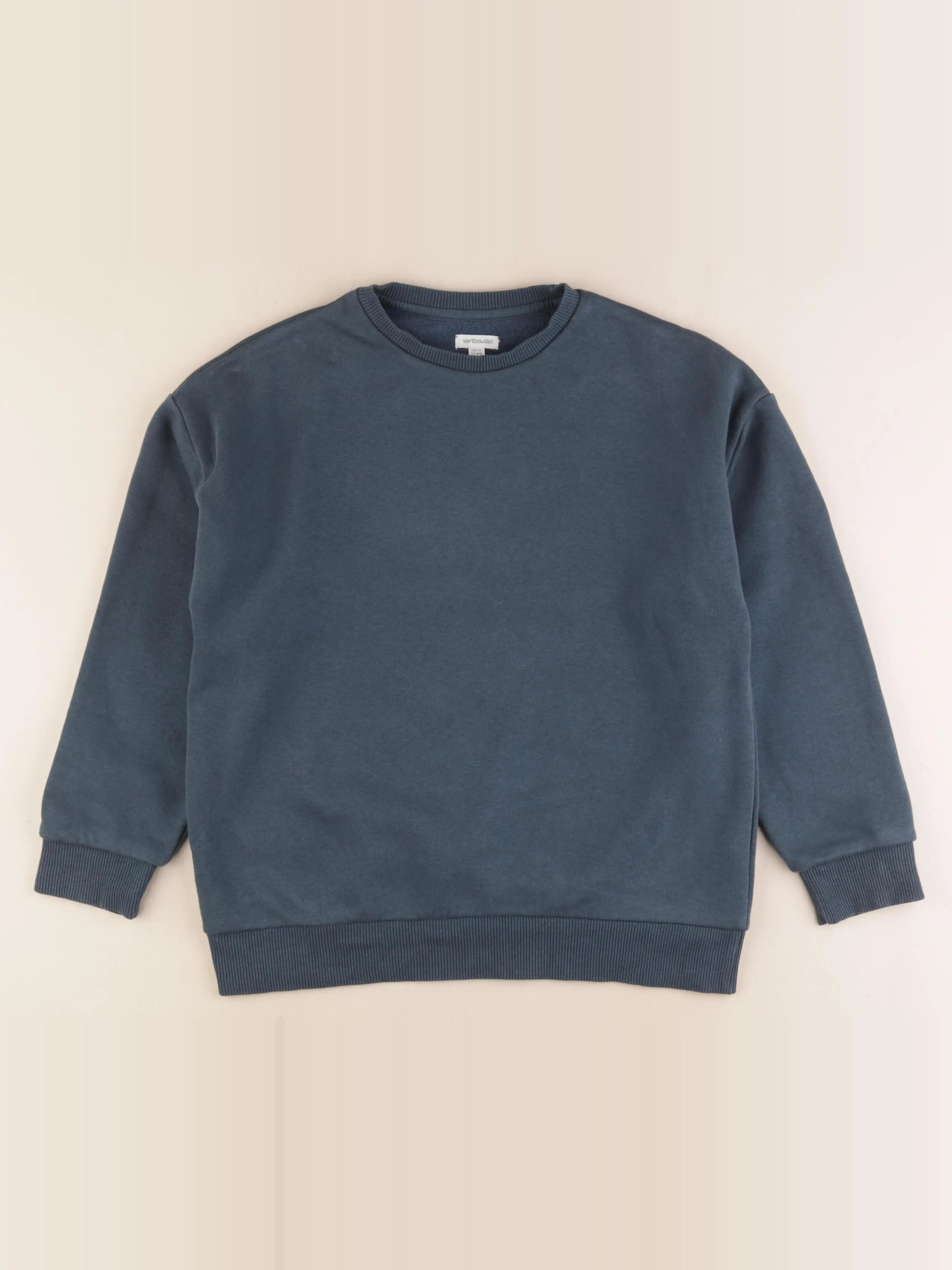 Vertbaudet - sweat bleu - 12 ans