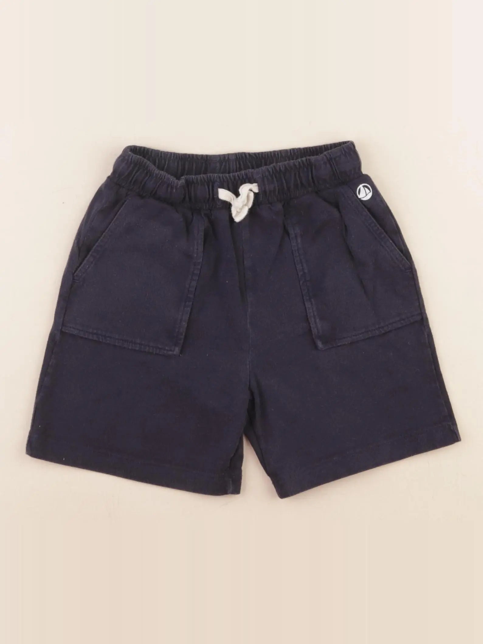 Petit Bateau - short bleu - 4 ans