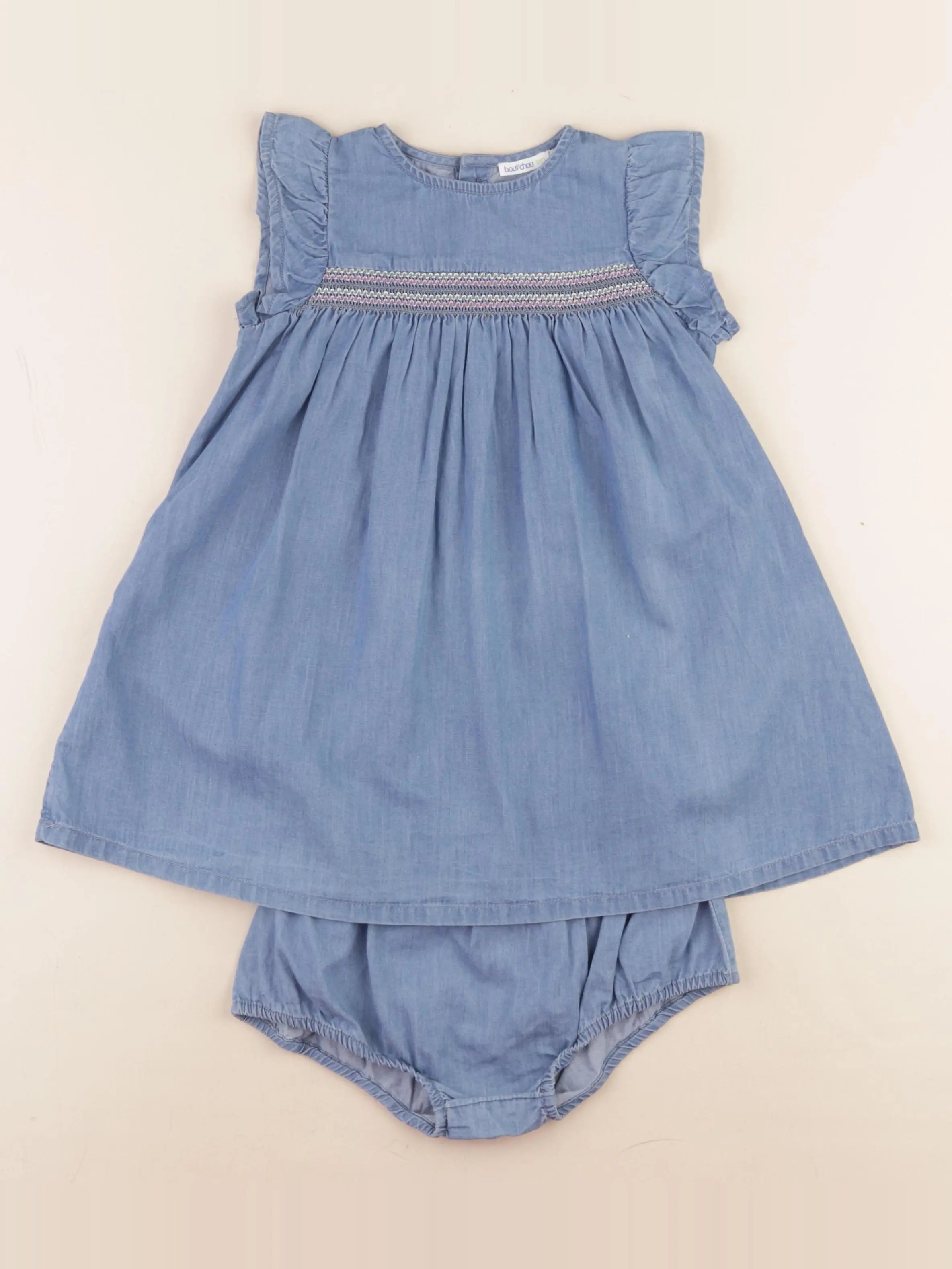 Boutchou - robe bleu - 24 mois