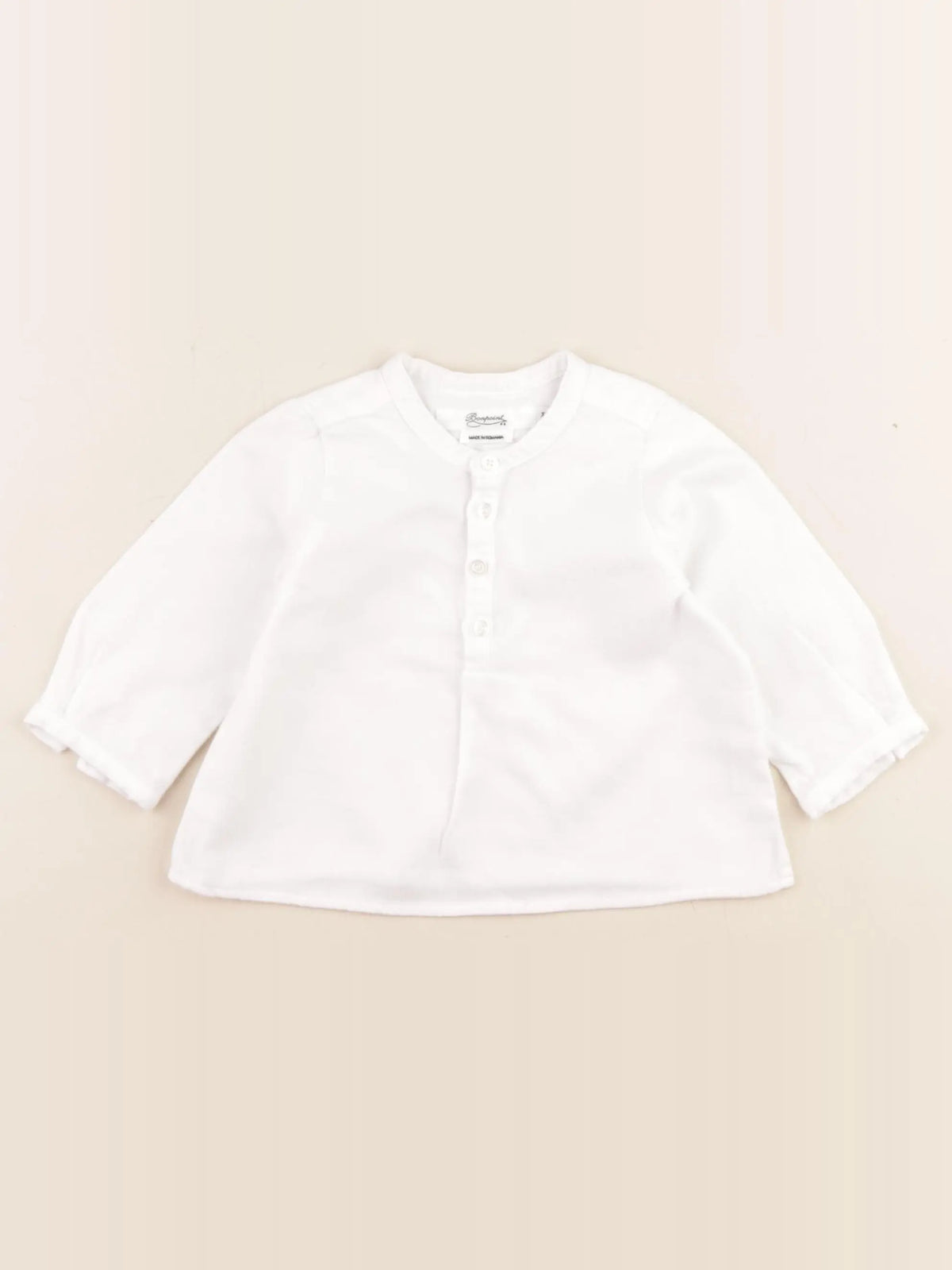 Bonpoint - chemise blanc - 6 mois