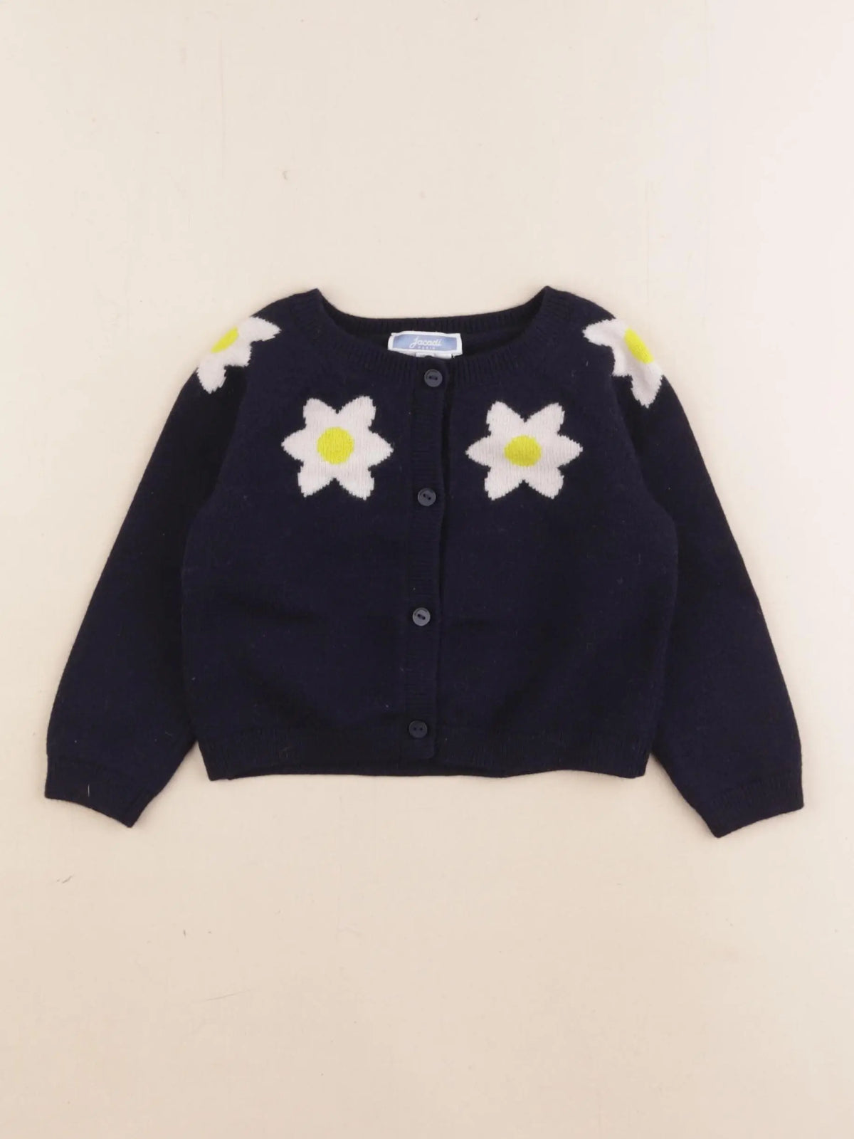 Jacadi - gilet bleu - 18 mois