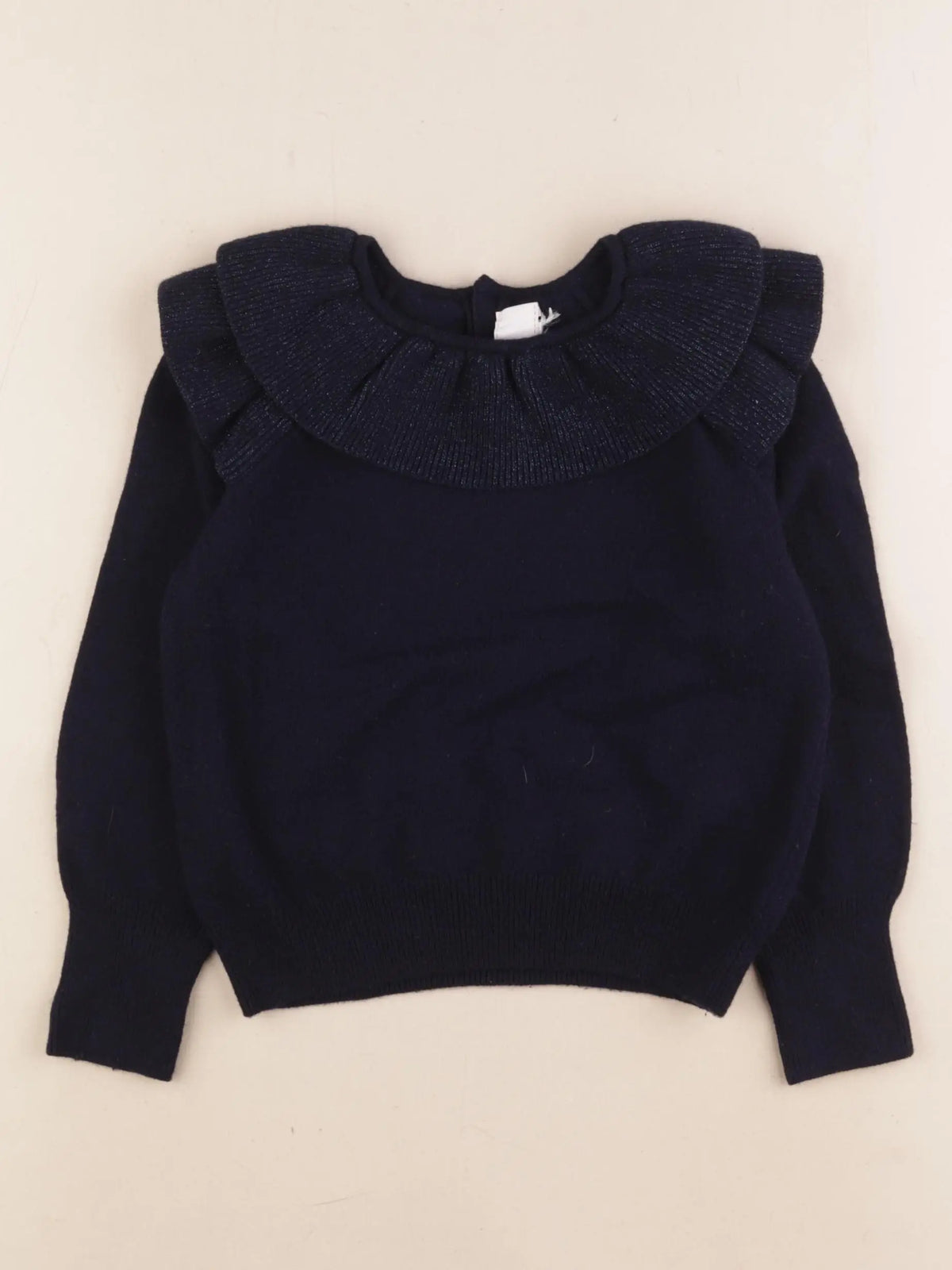 Jacadi - pull bleu - 6 ans