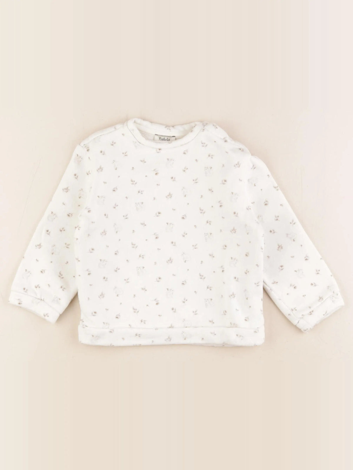 Natalys - sweat beige - 24 mois