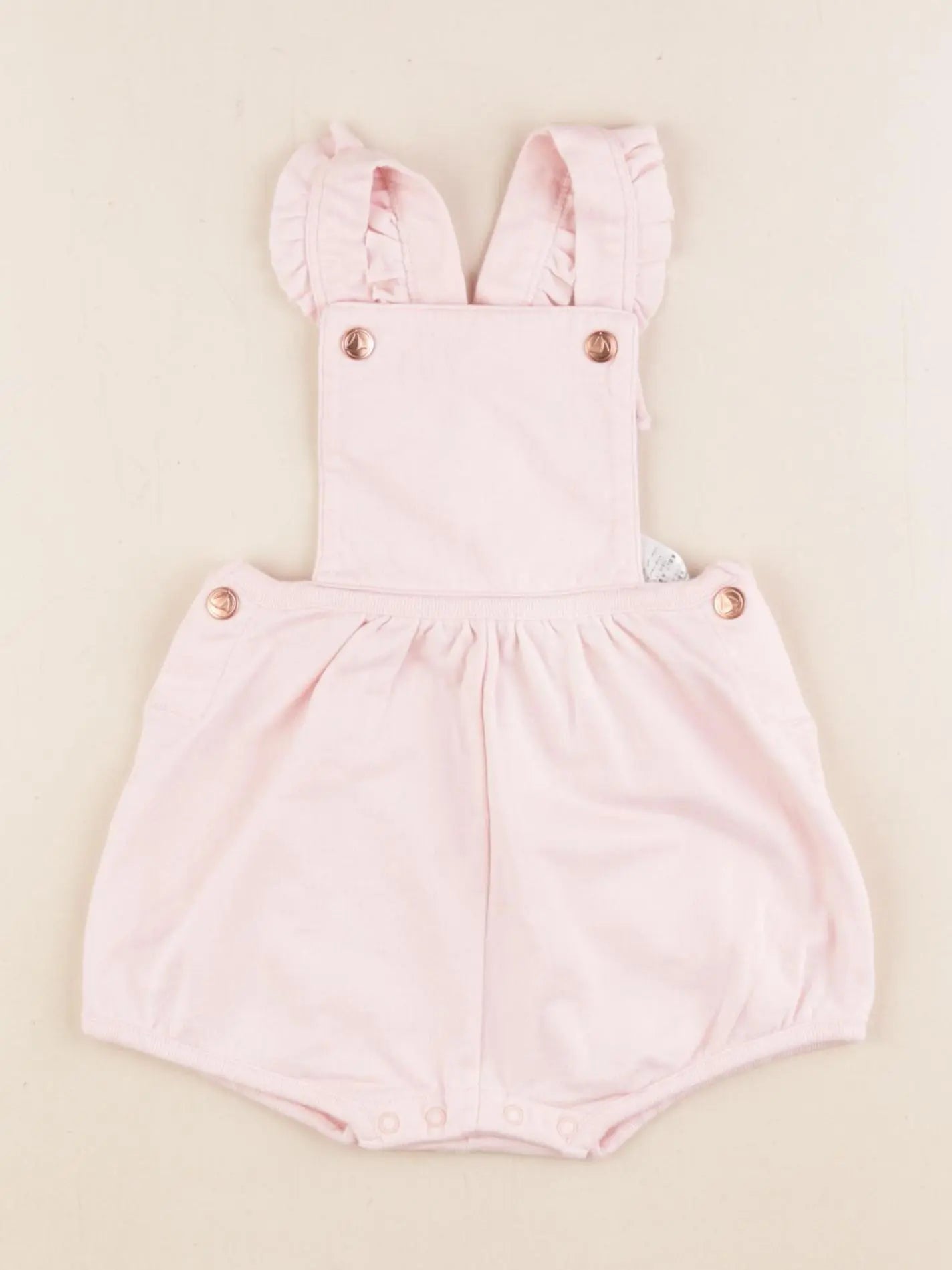 Petit Bateau - combinaison rose - 6 mois