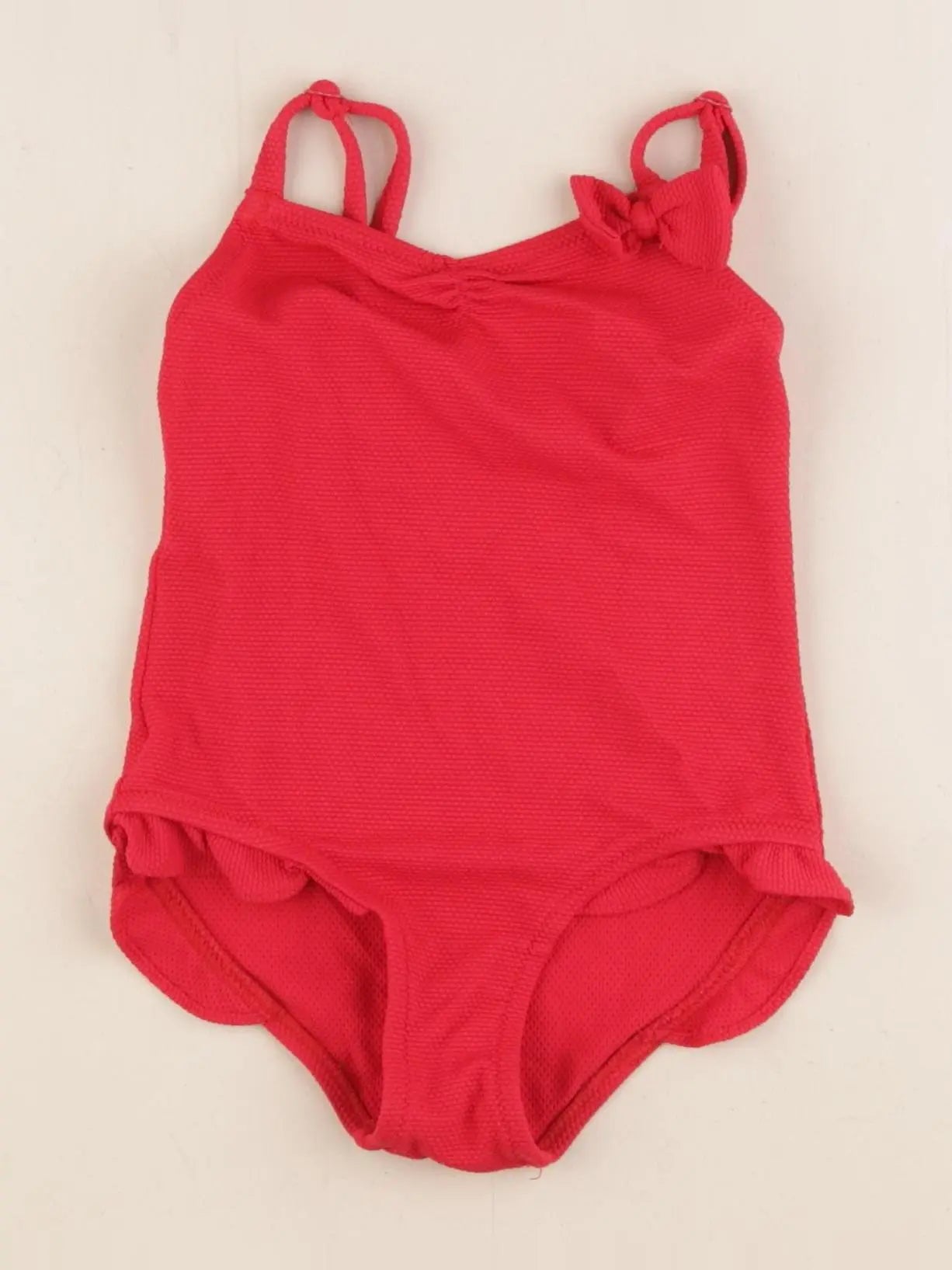 Monoprix - maillot de bain rouge - 3 mois