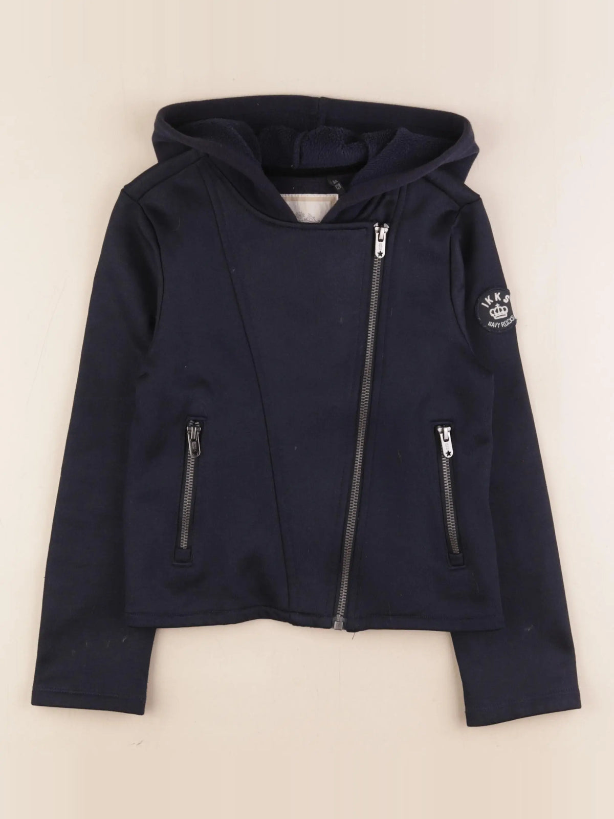 IKKS - veste bleu - 8 ans