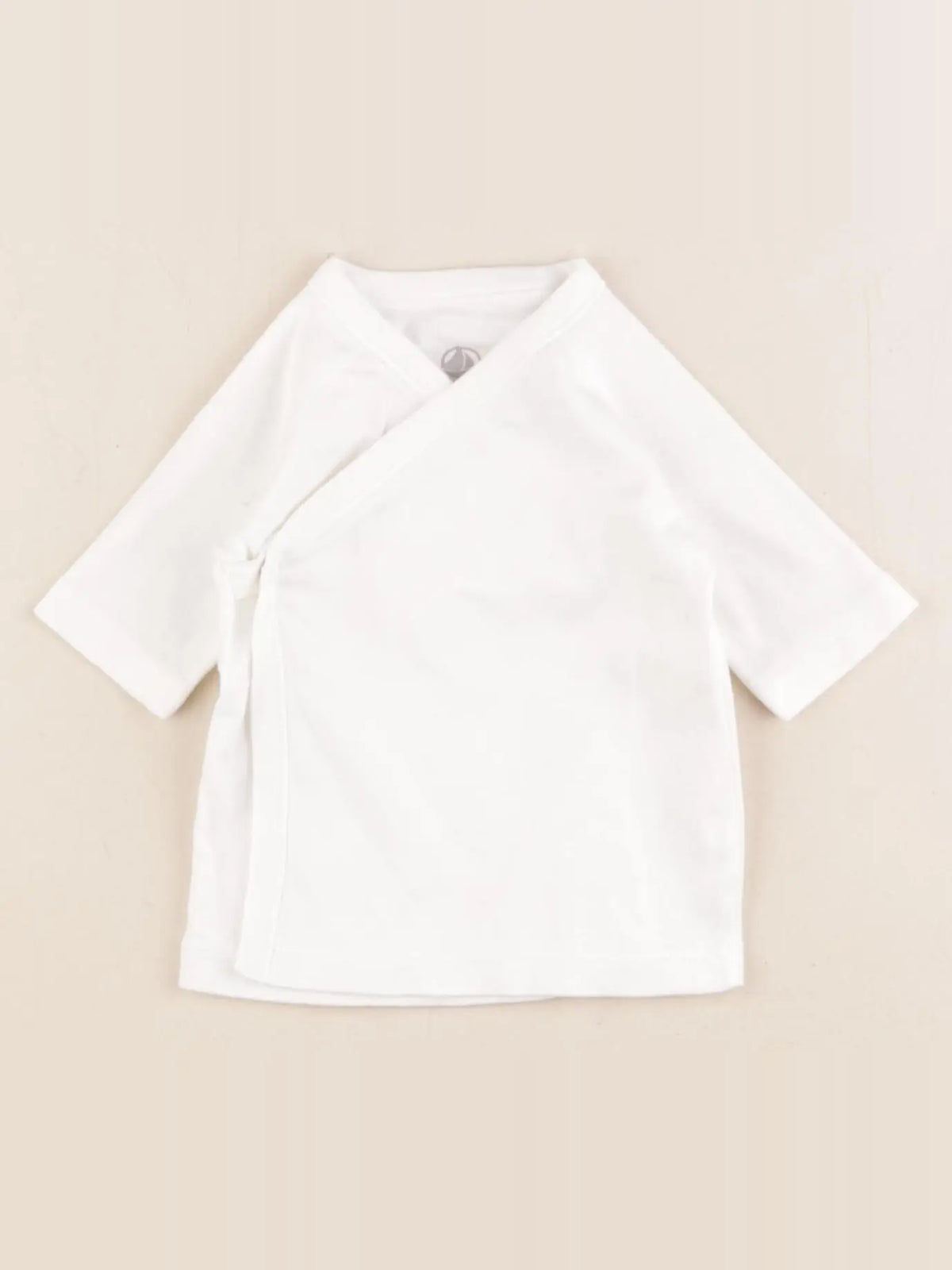 Petit Bateau - maillot de corps blanc - 1 mois