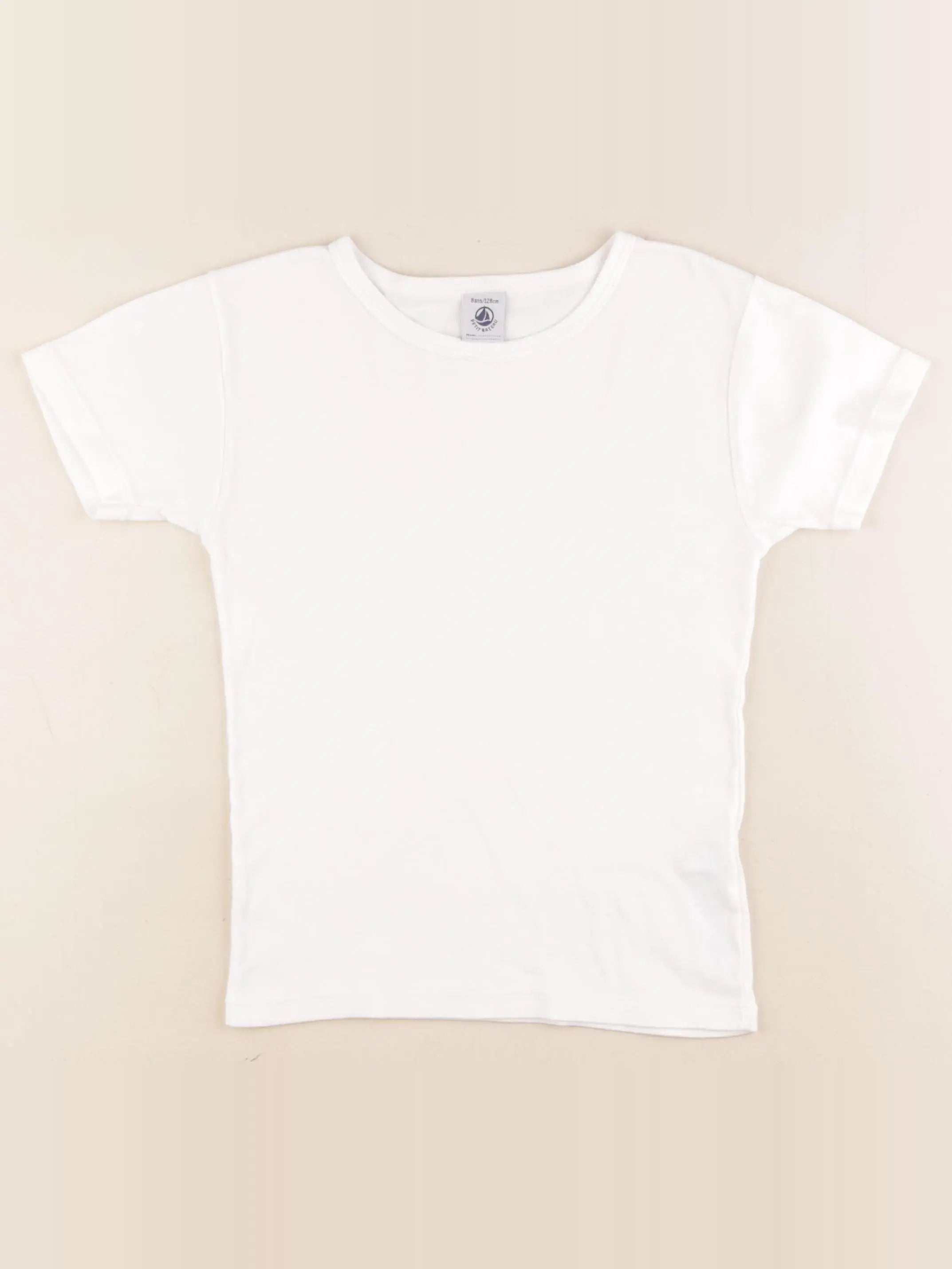 Petit Bateau - maillot de corps blanc - 8 ans
