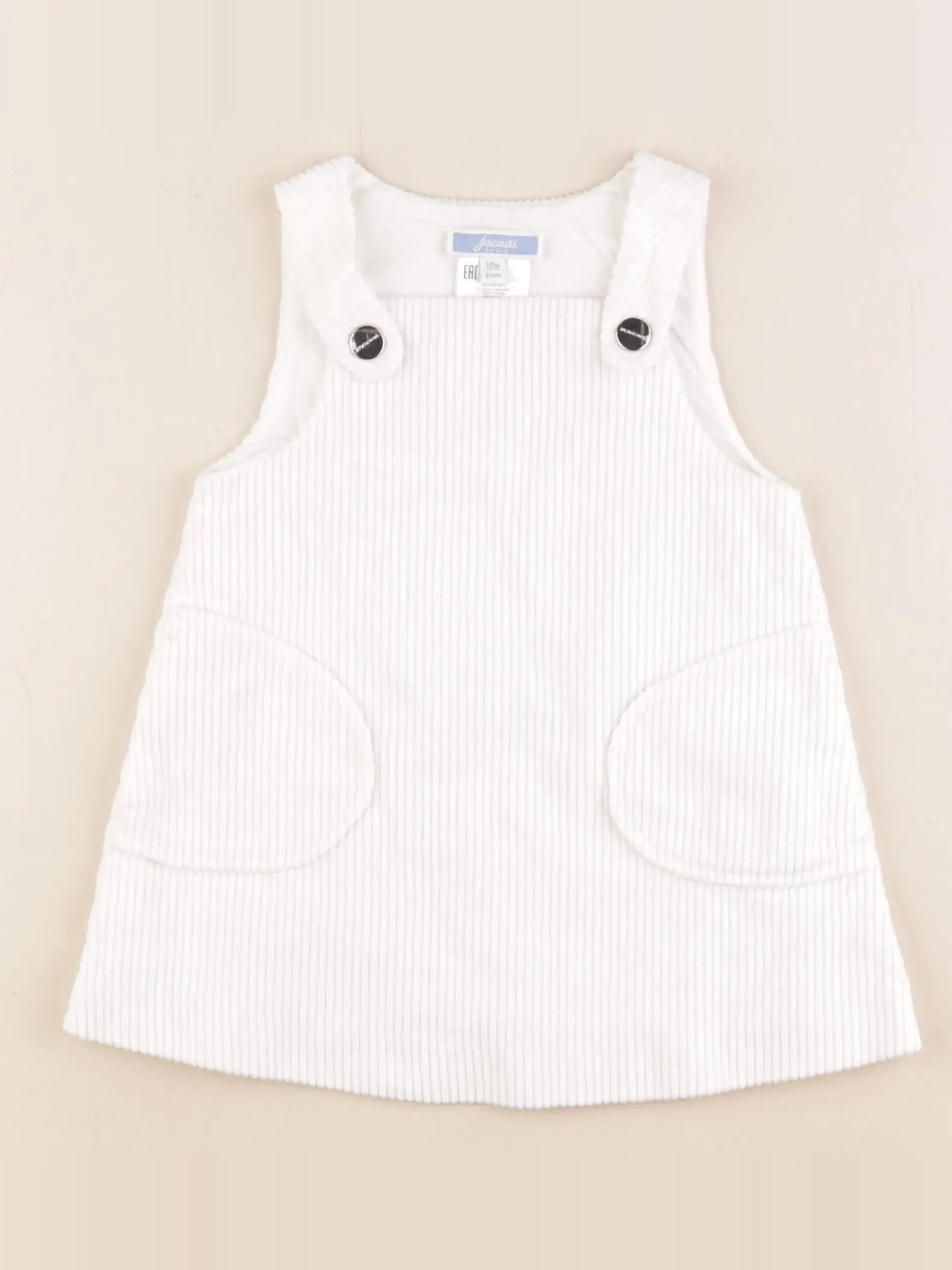 Jacadi - robe blanc - 18 mois