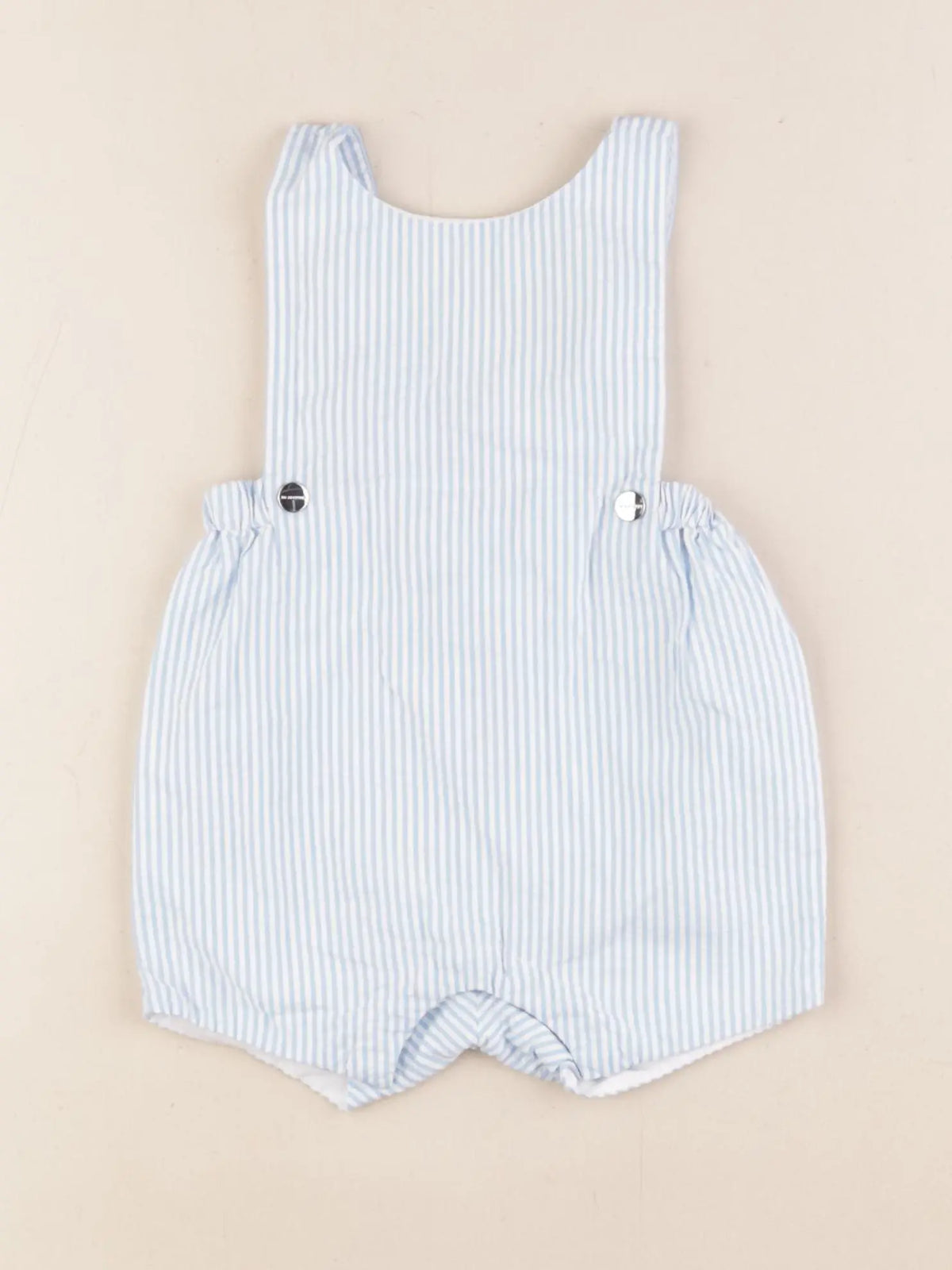 Jacadi - combinaison blanc, bleu - 6 mois