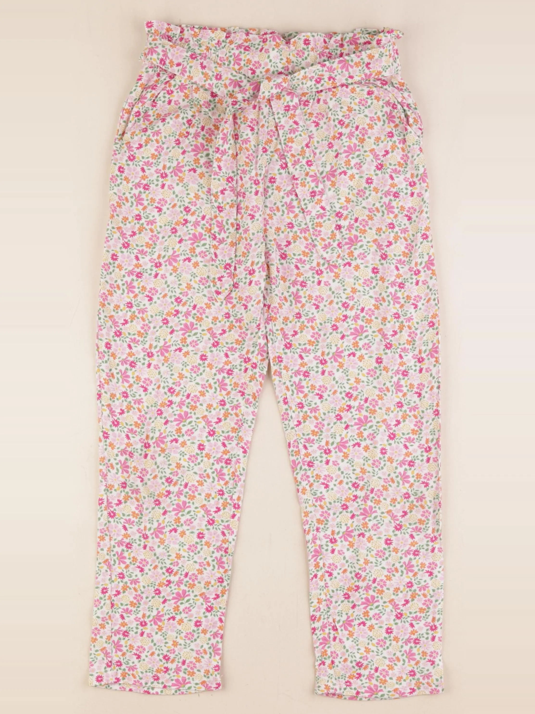 Vertbaudet - pantalon multicolore - 8 ans