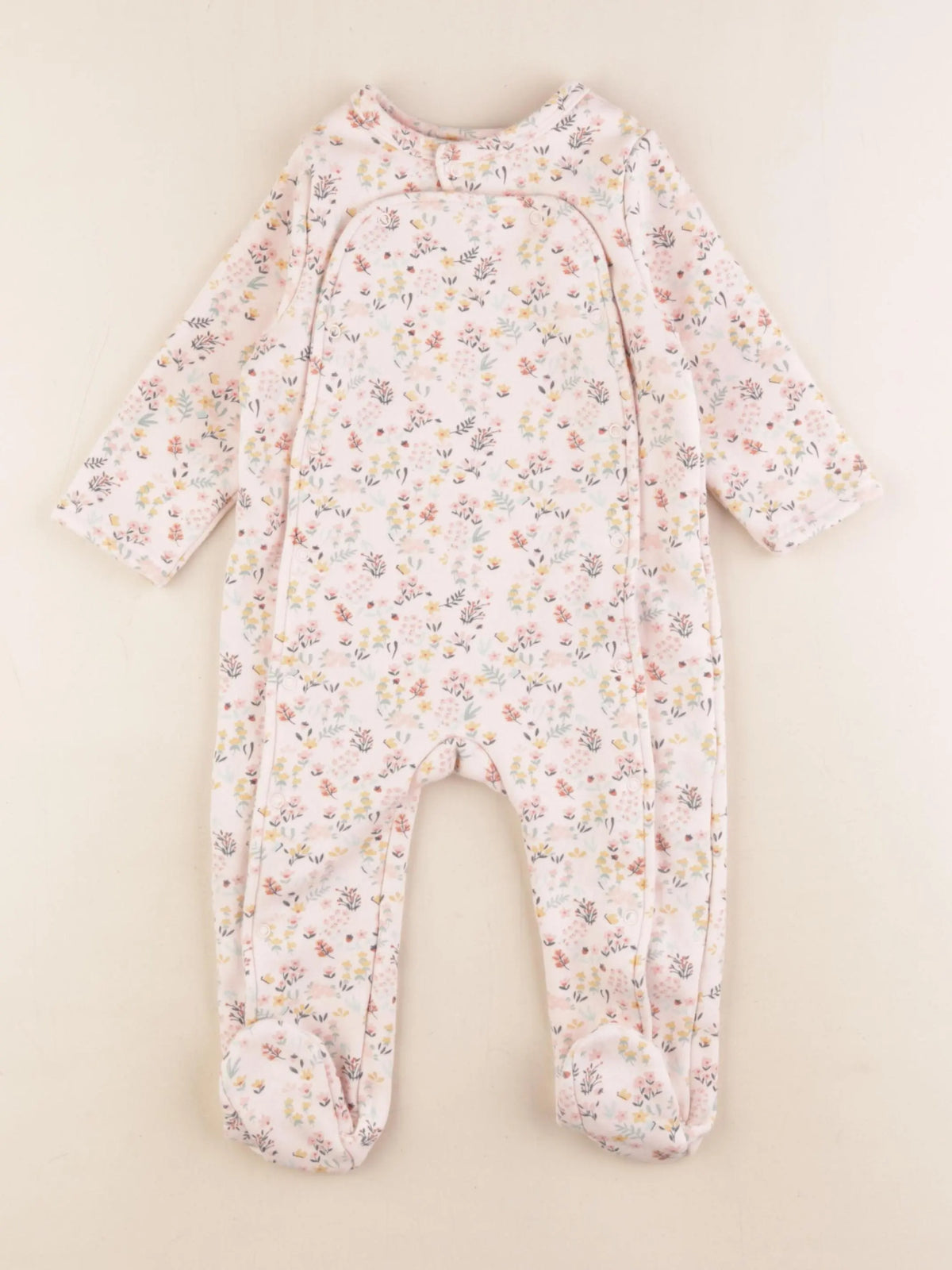 Tape à l'oeil - pyjama coton rose - 18 mois