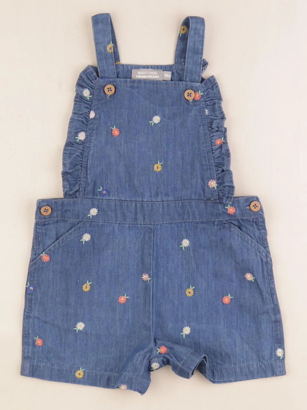 Boutchou - combinaison bleu - 18 mois