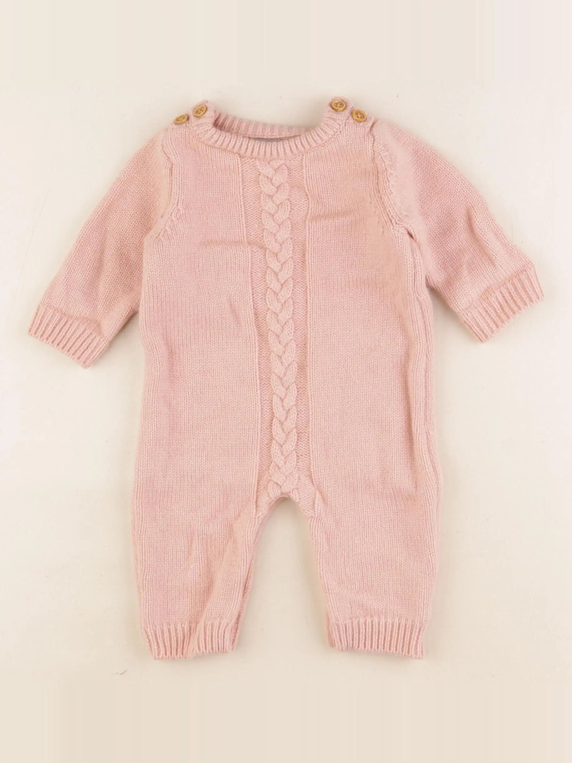 Boutchou - combinaison rose - 3 mois