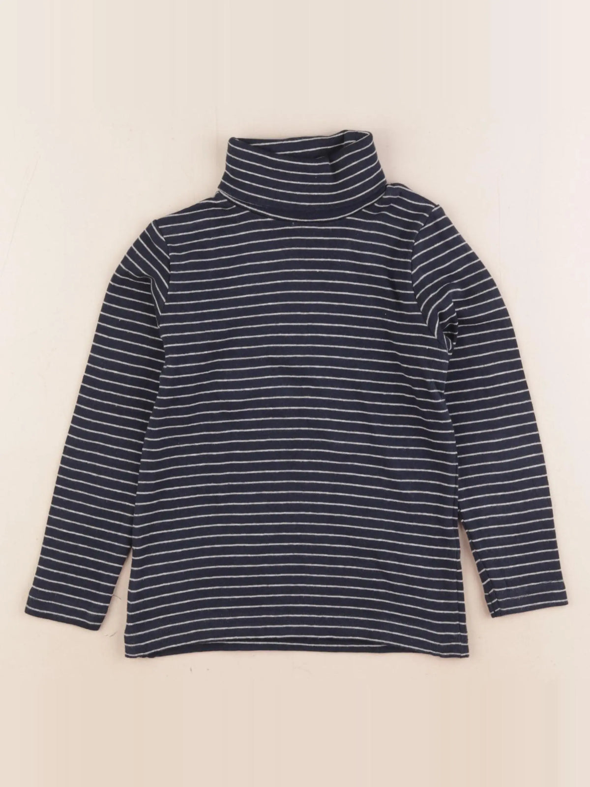 Vertbaudet - sous-pull bleu - 4 ans