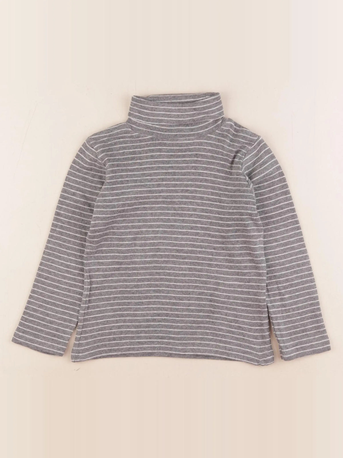 Vertbaudet - sous-pull gris - 4 ans