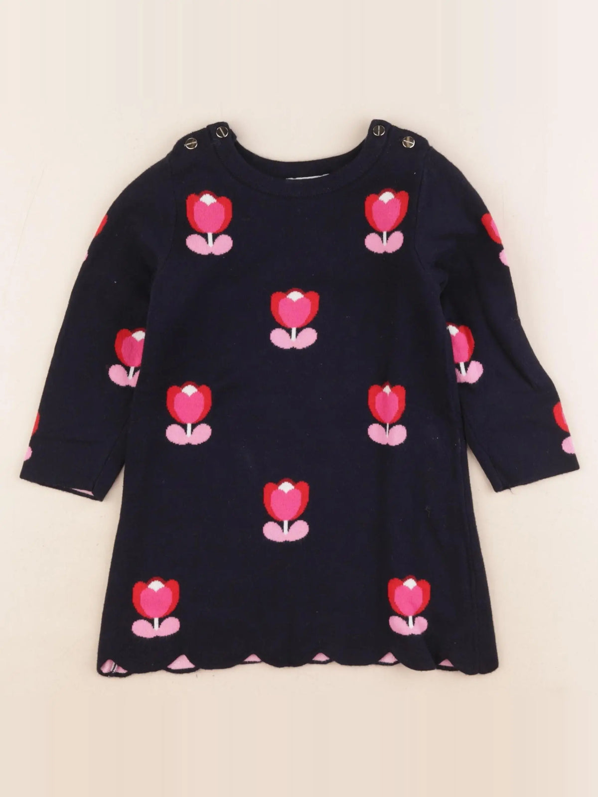 Jacadi - robe bleu - 2 ans