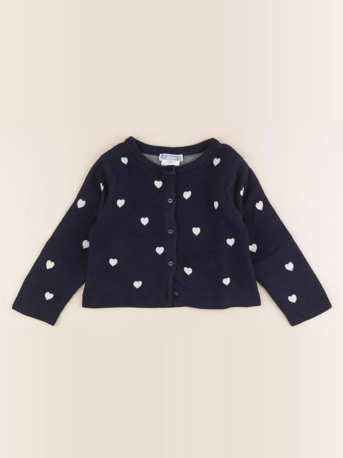 Jacadi - gilet bleu - 24 mois