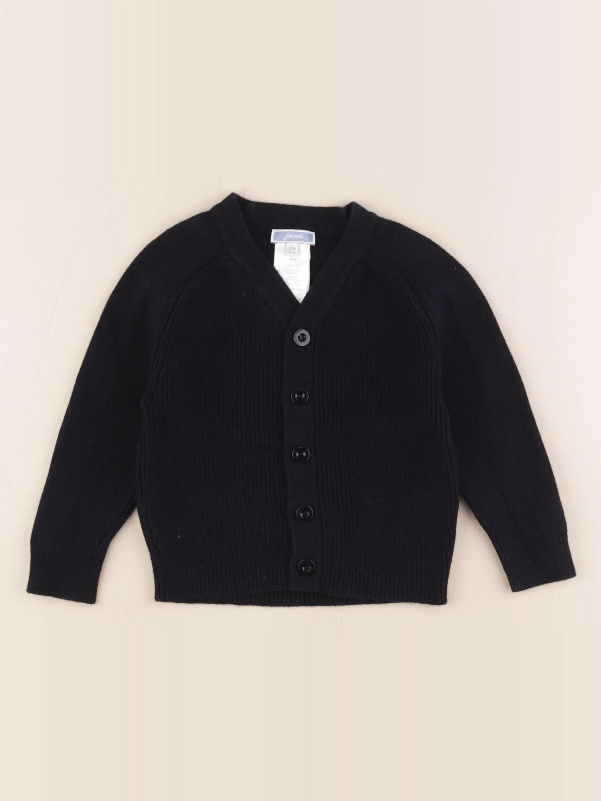 Jacadi - gilet bleu - 3 ans